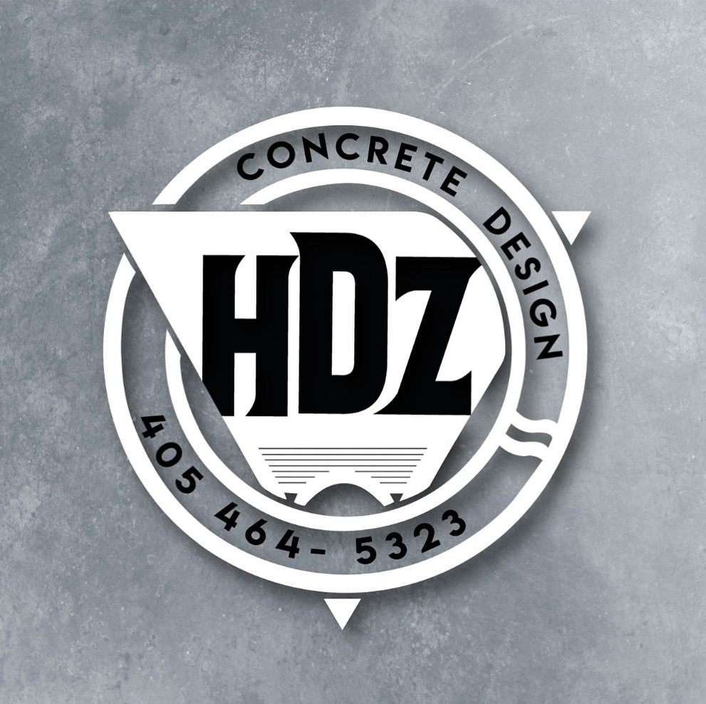 HDZ Concrete Design Logo