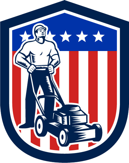 A Welcome Home Lawn Care Logo
