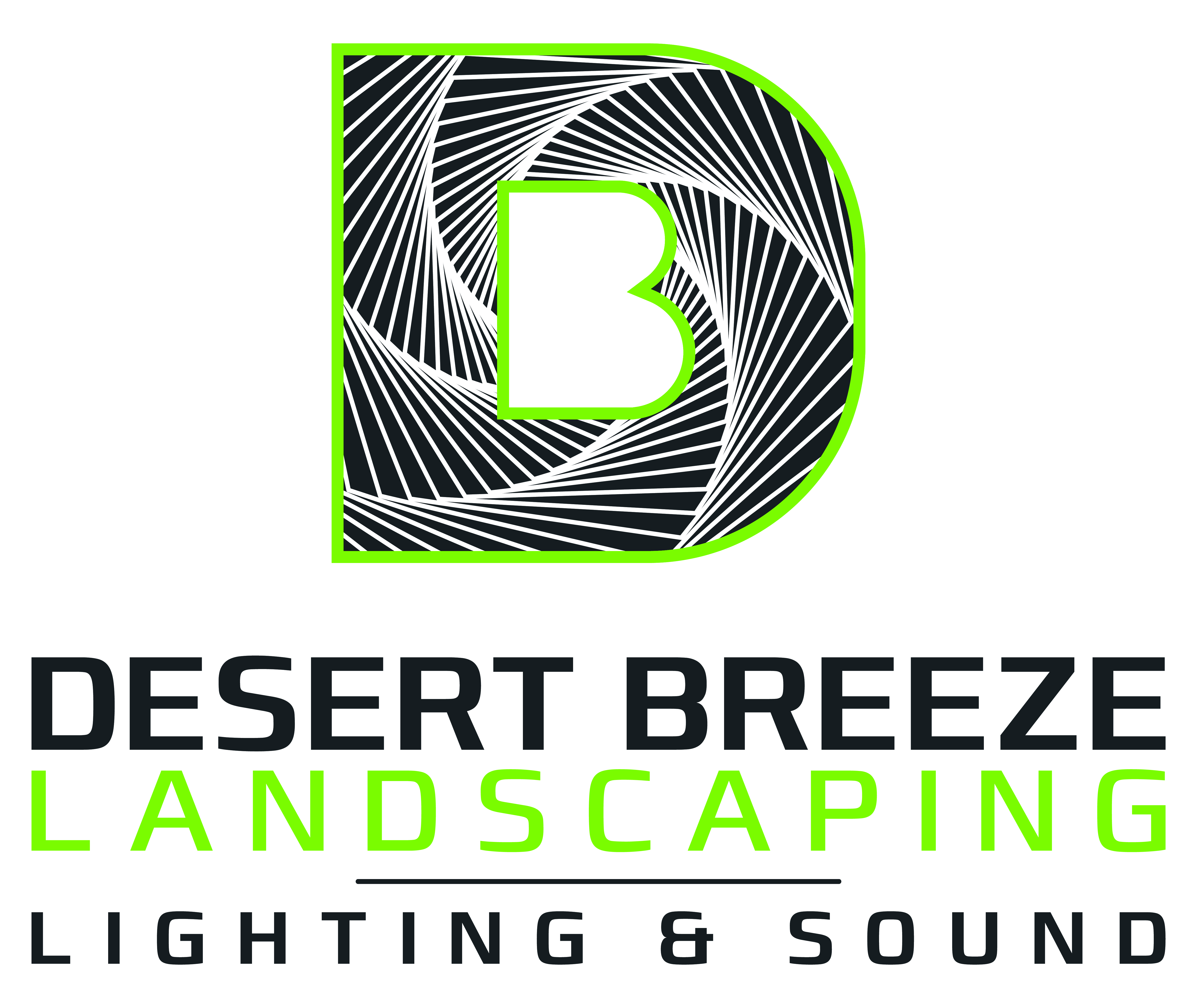 Desert Breeze Landscape Logo