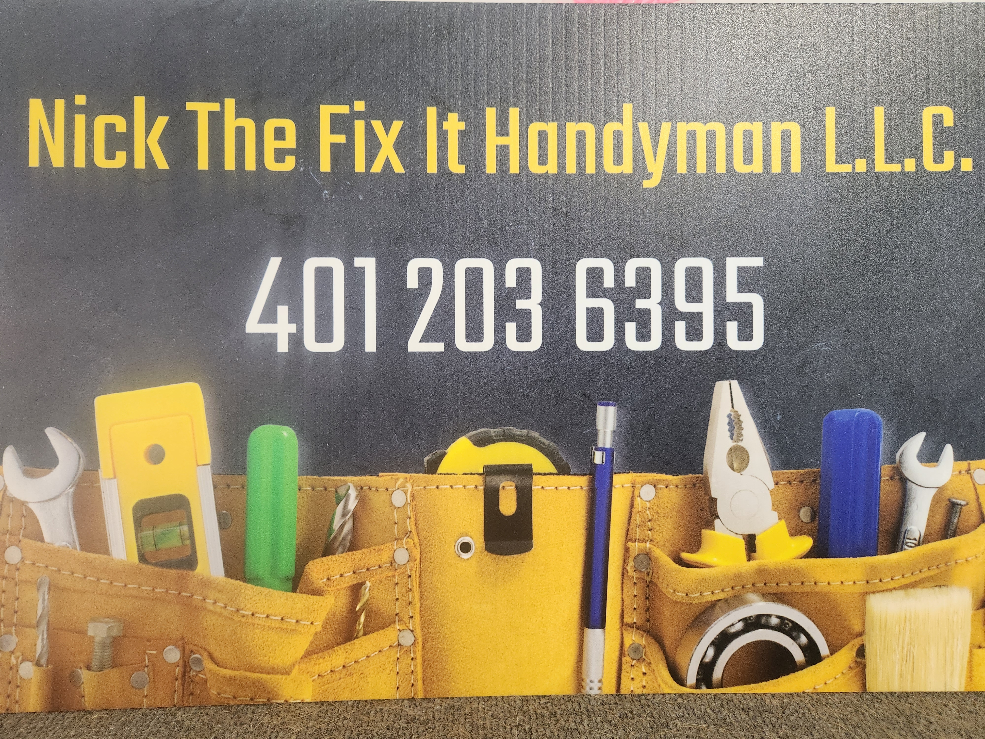 Nick the Fix IT handyman LLC Logo