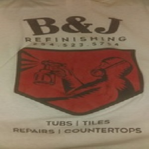 B & J Refinishing Logo