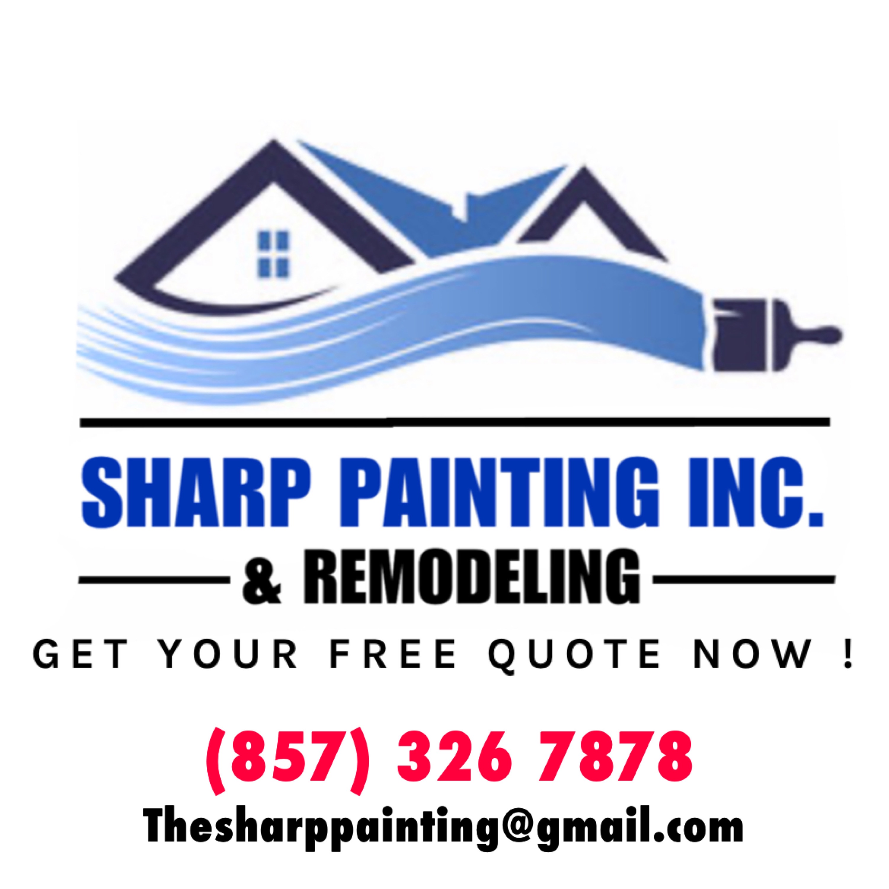 Sharp Painting Logo