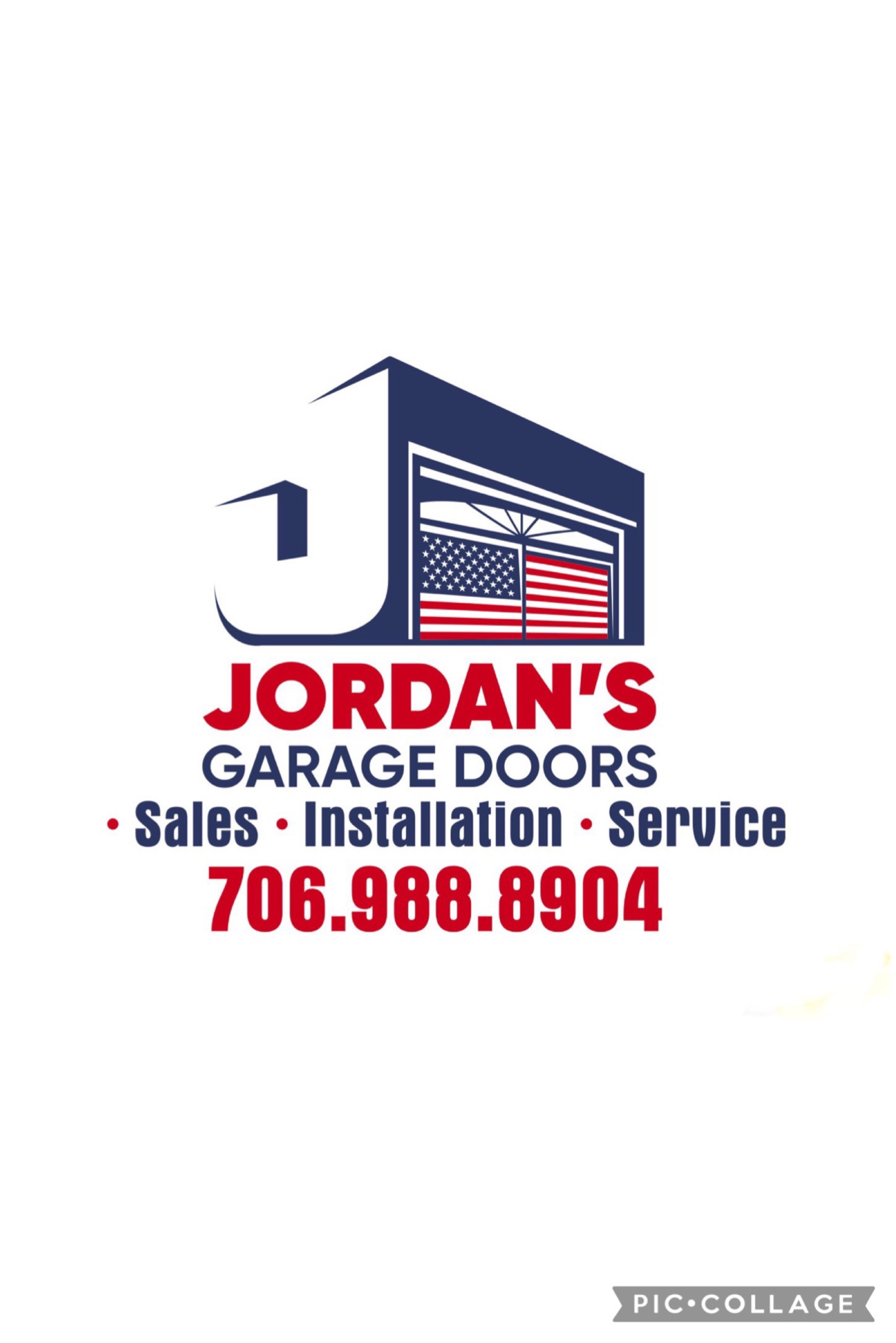Jordan's Garage Doors Logo