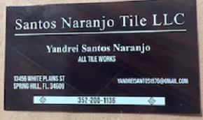 Santos Naranjo Tile Logo