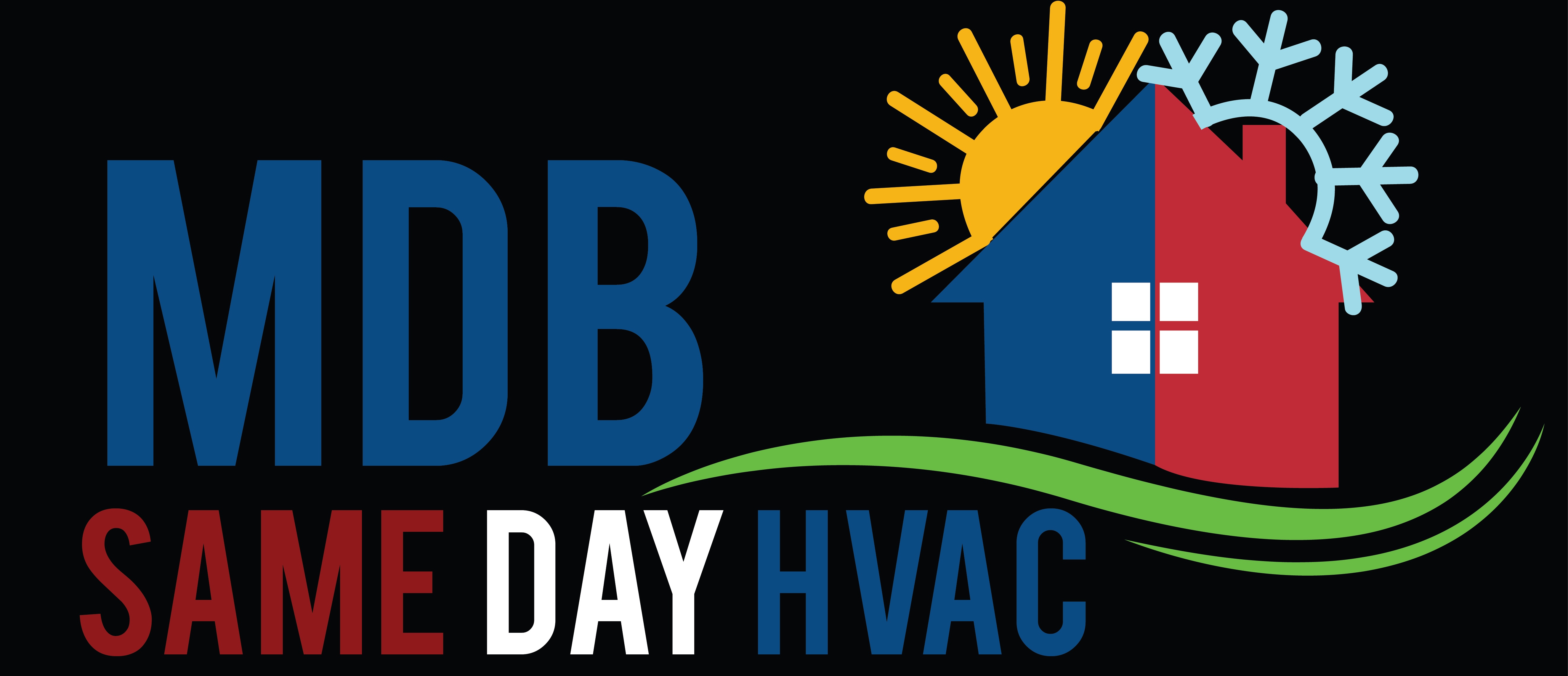 MDB Same Day HVAC, Inc. Logo