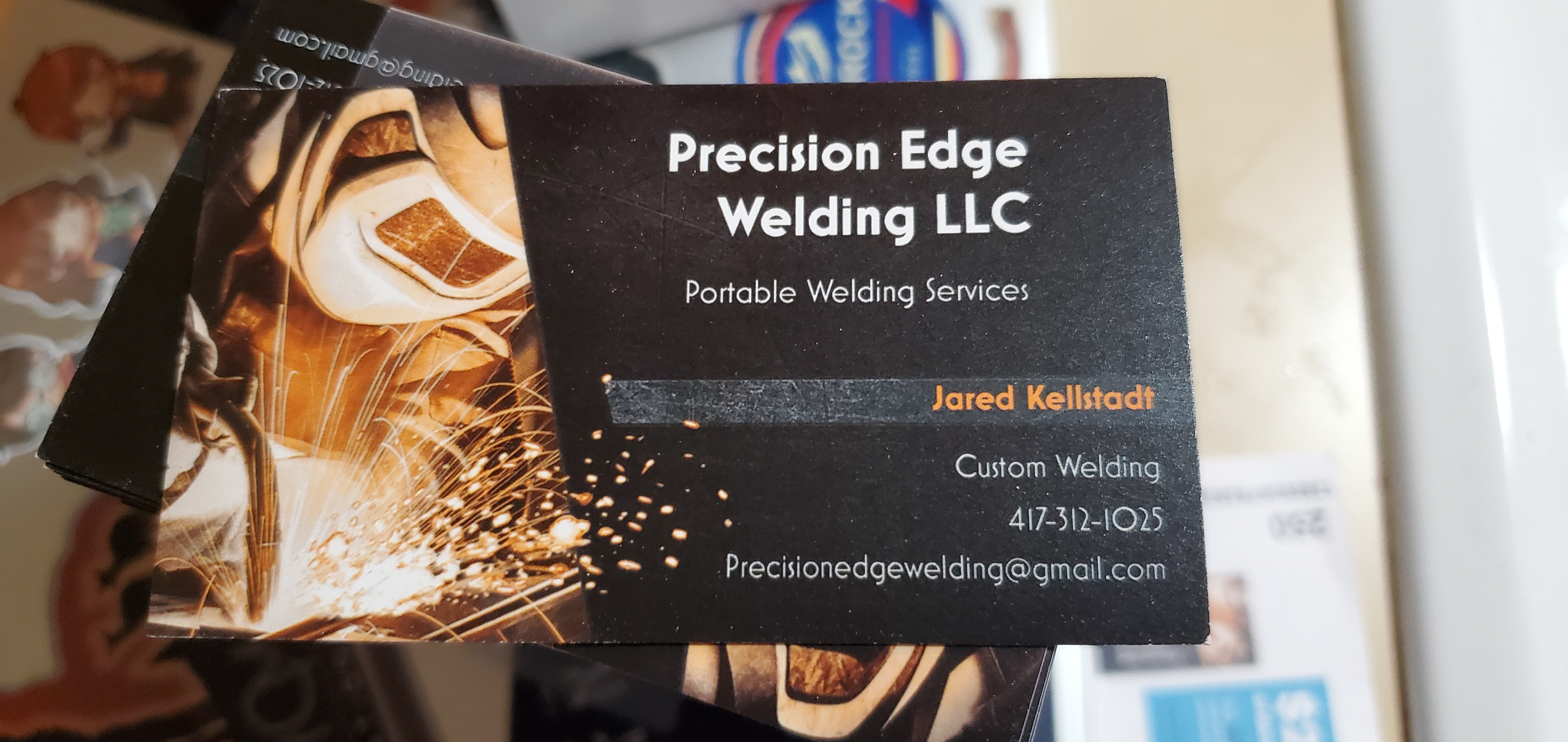 Precision Edge Welding Logo