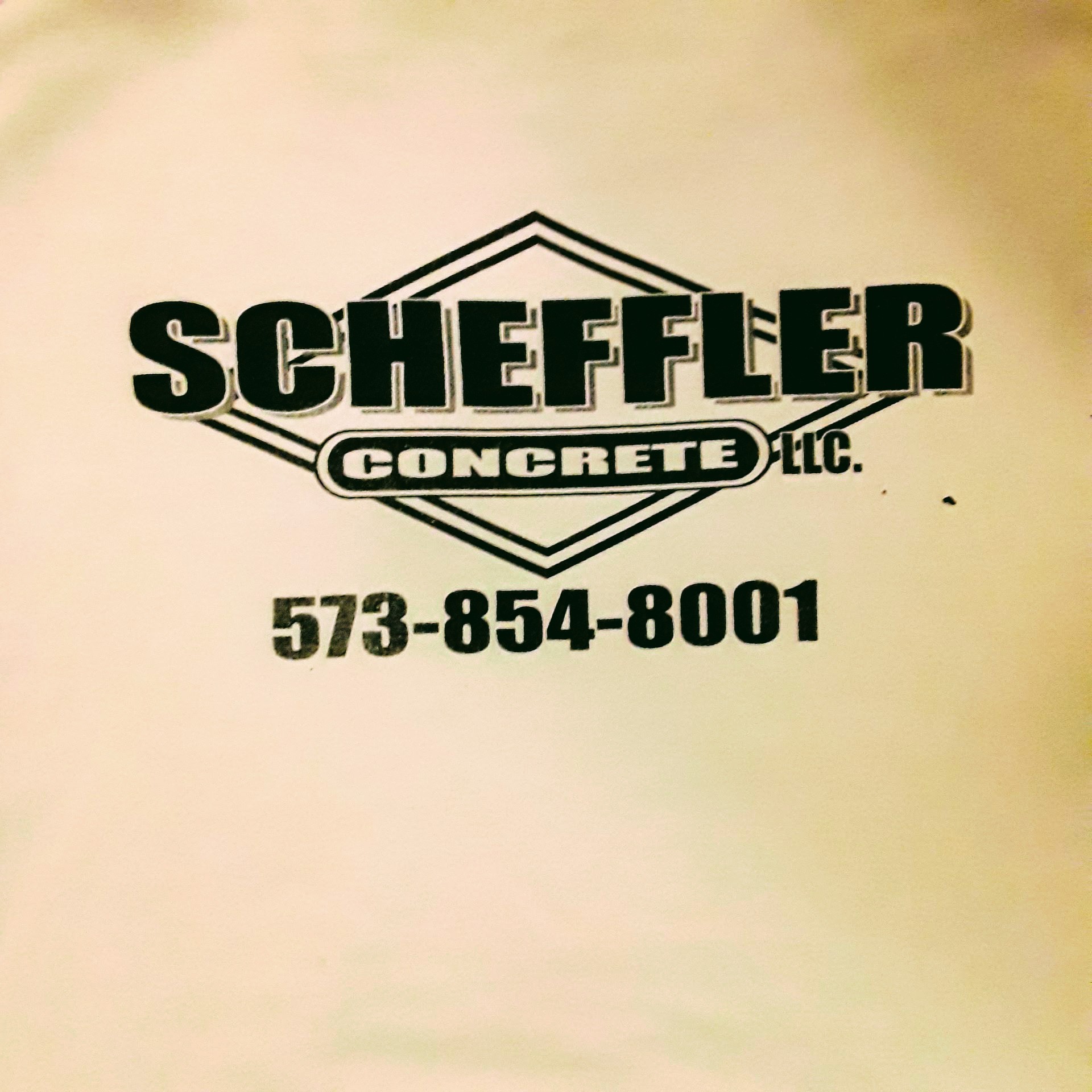 Scheffler Concrete LLC Logo