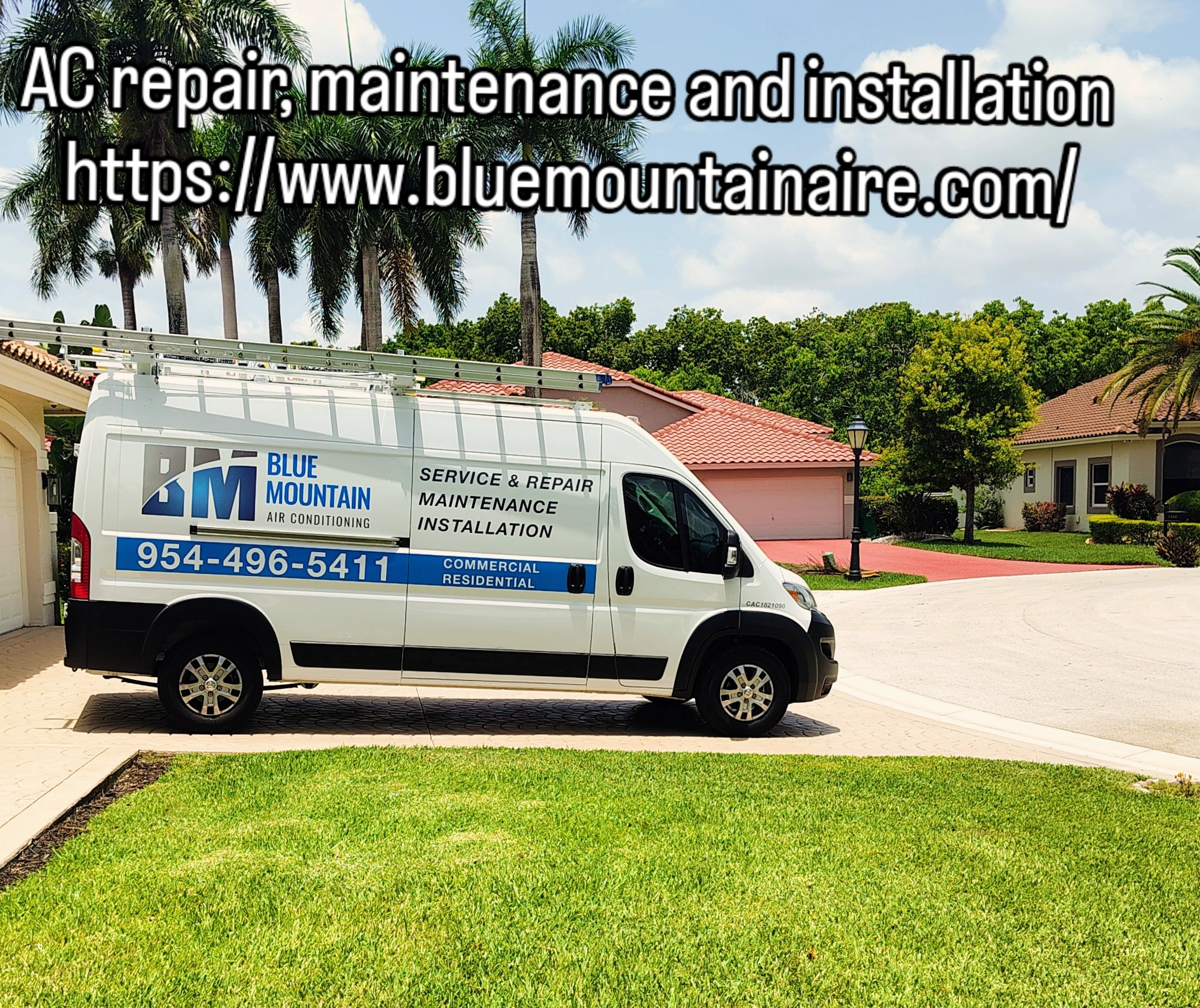 Blue Mountain Air Conditioning LLC Logo