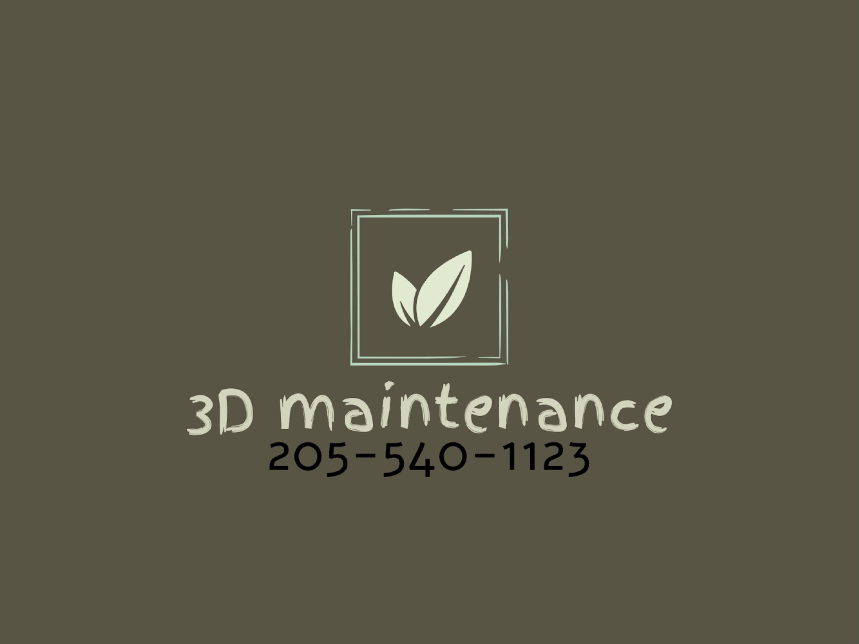 3D Maintenance Logo