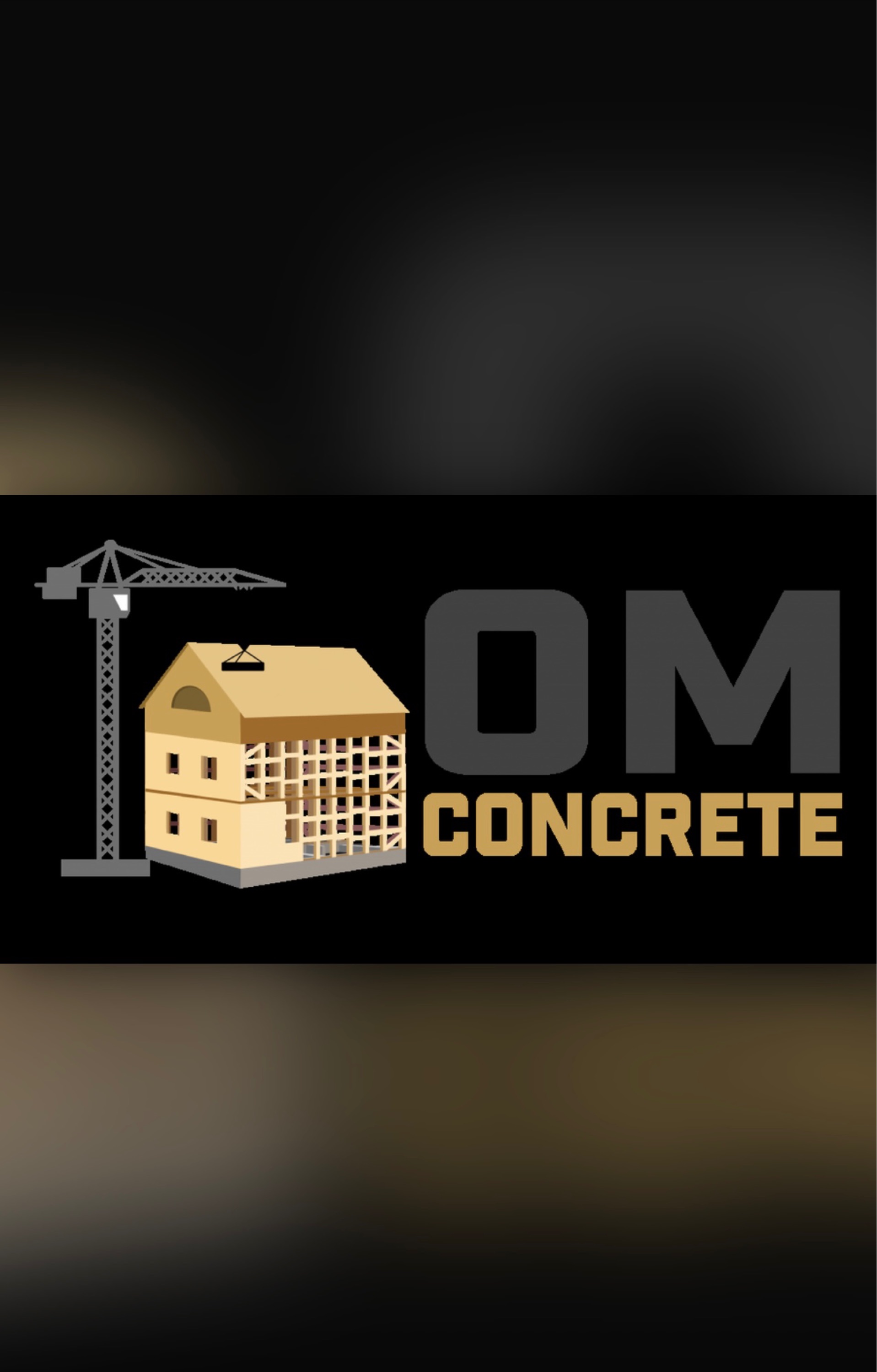 OM Concrete Logo