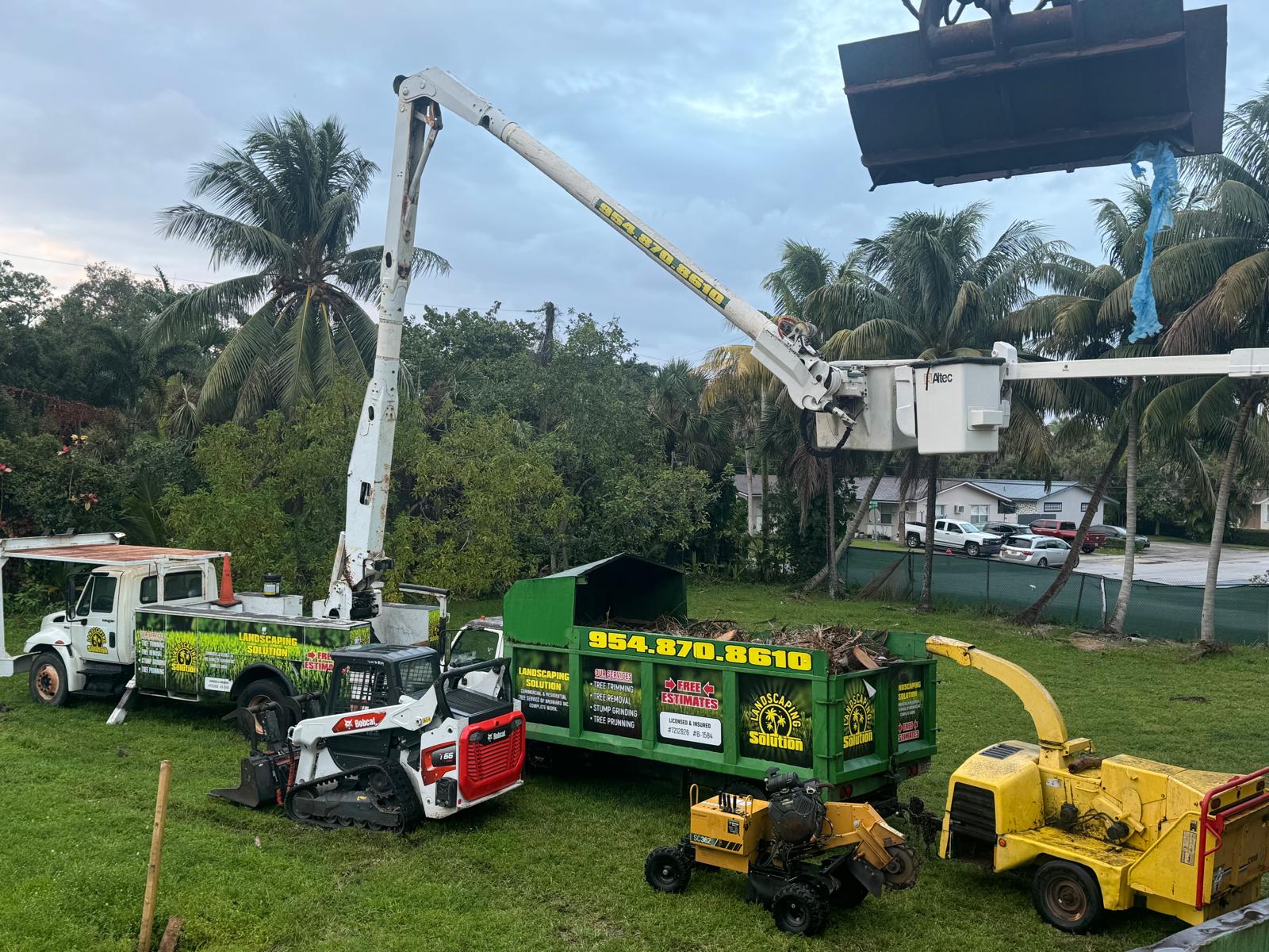 Landscaping Solution and Tree Service of Broward Logo