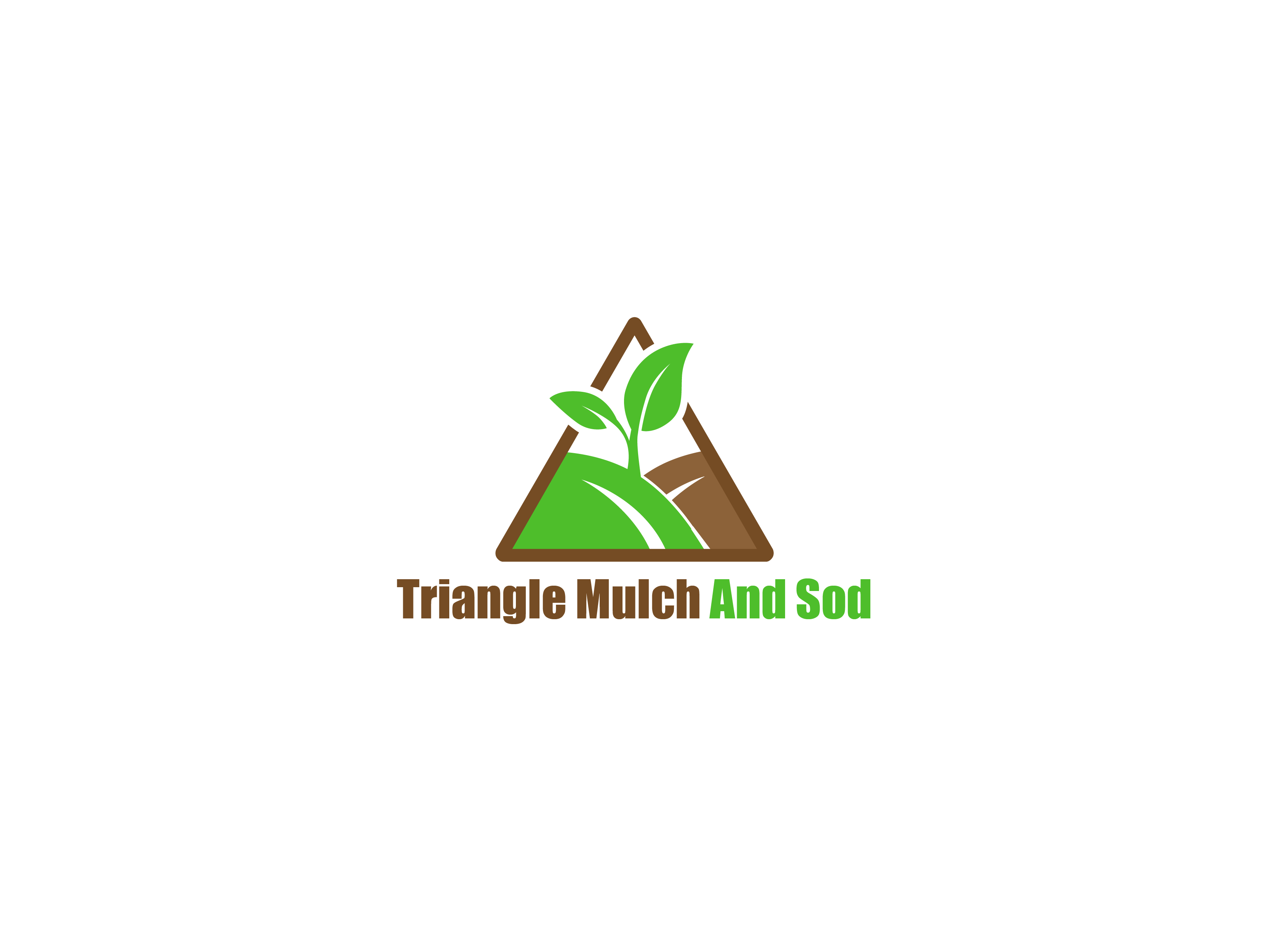 Triangle Mulch and Sod, LLC Logo