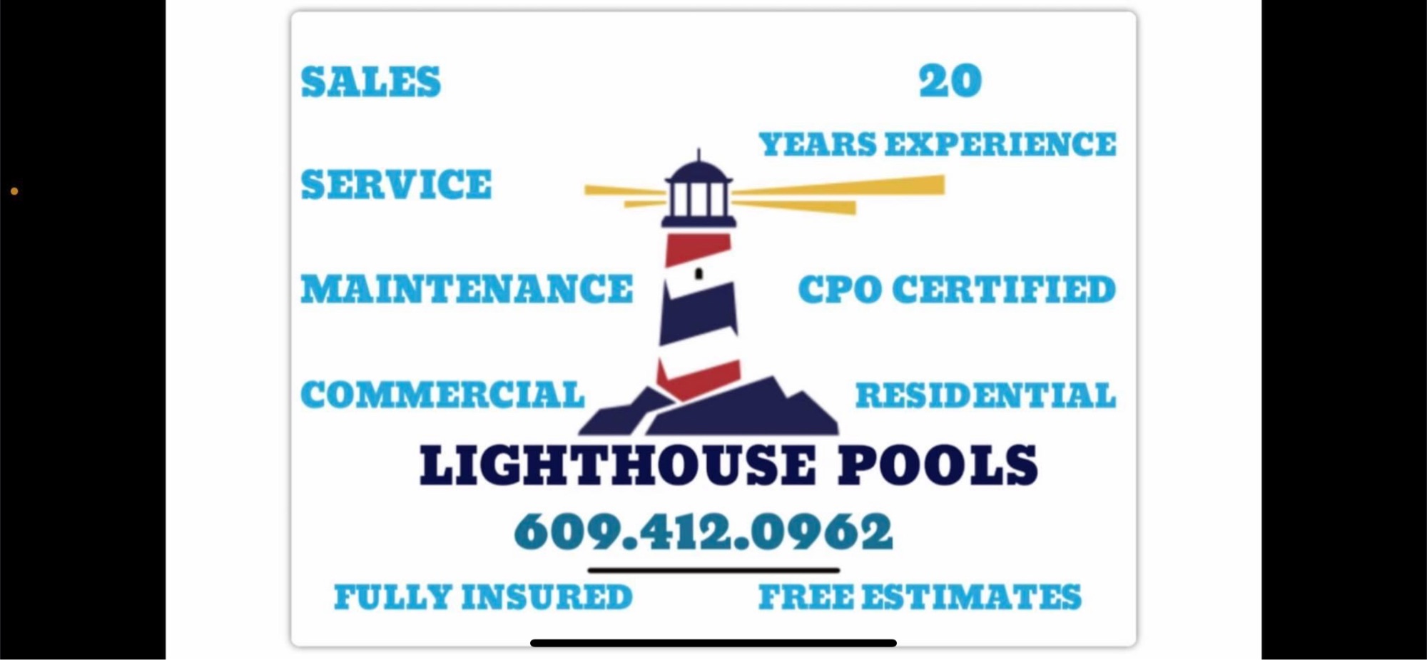 Lighthouse Pool Services LLC Logo