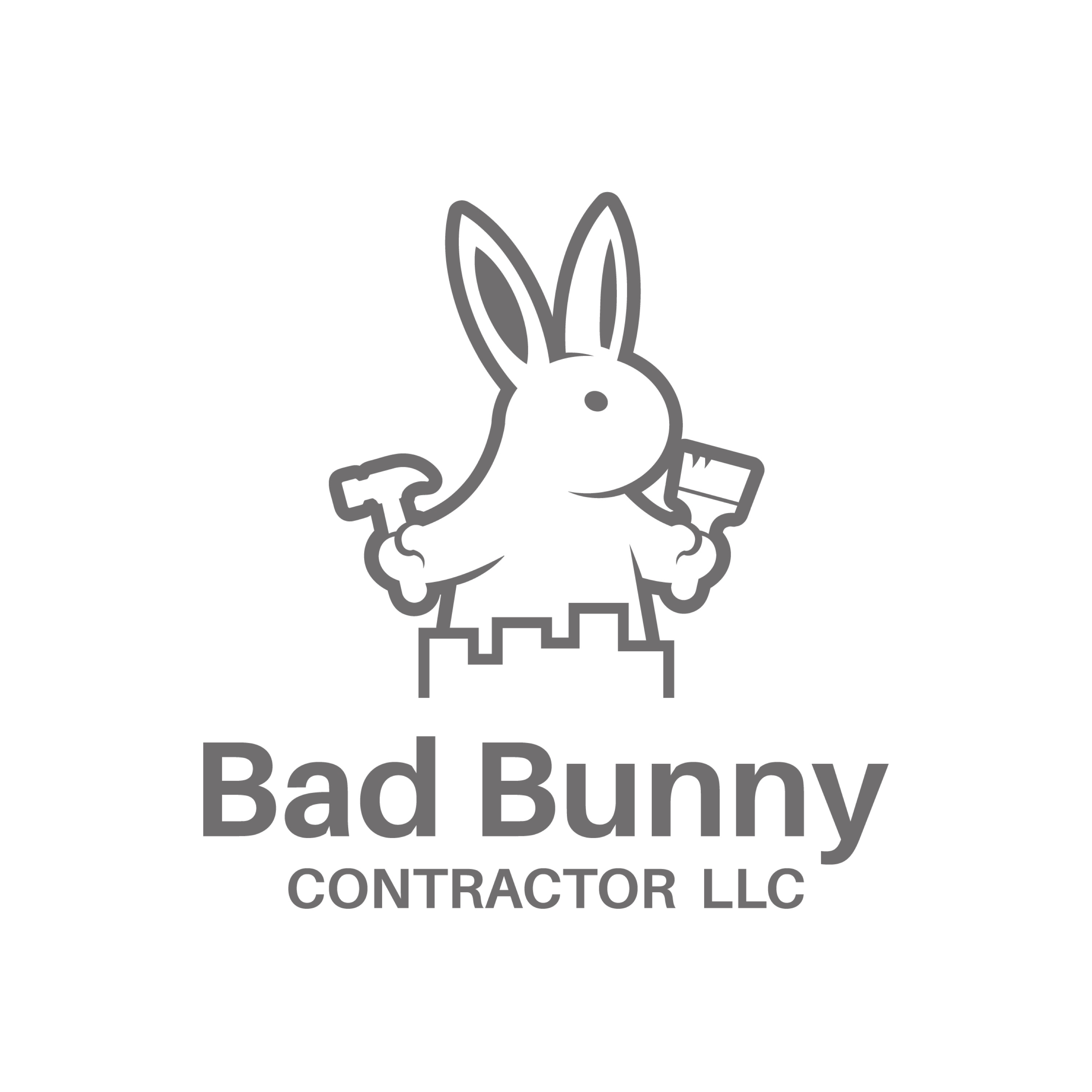 Bad Bunny Contractor Logo