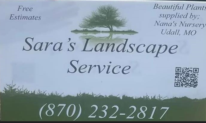 Sara's Landscape Service Logo
