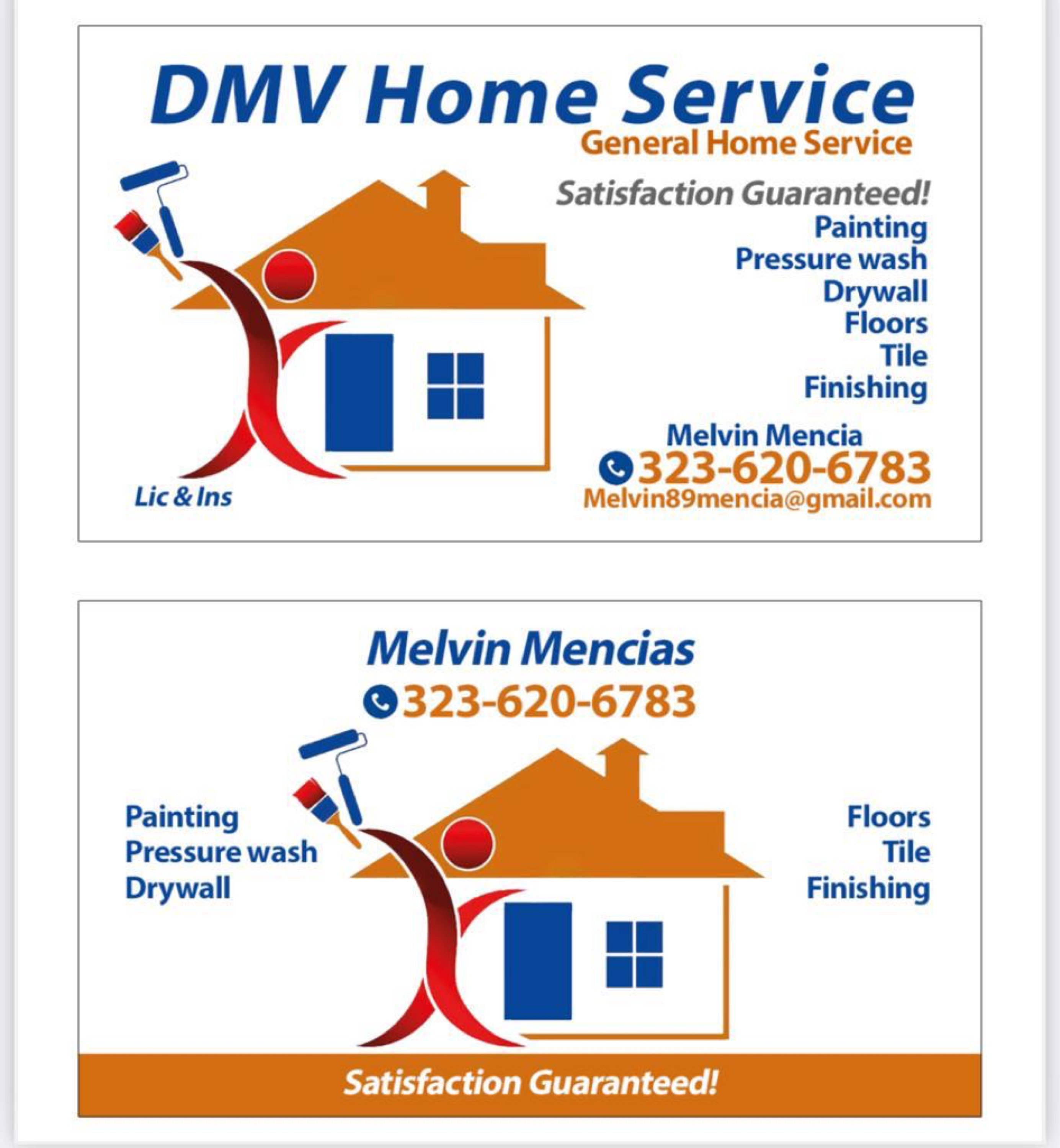 DMV Home Services Logo