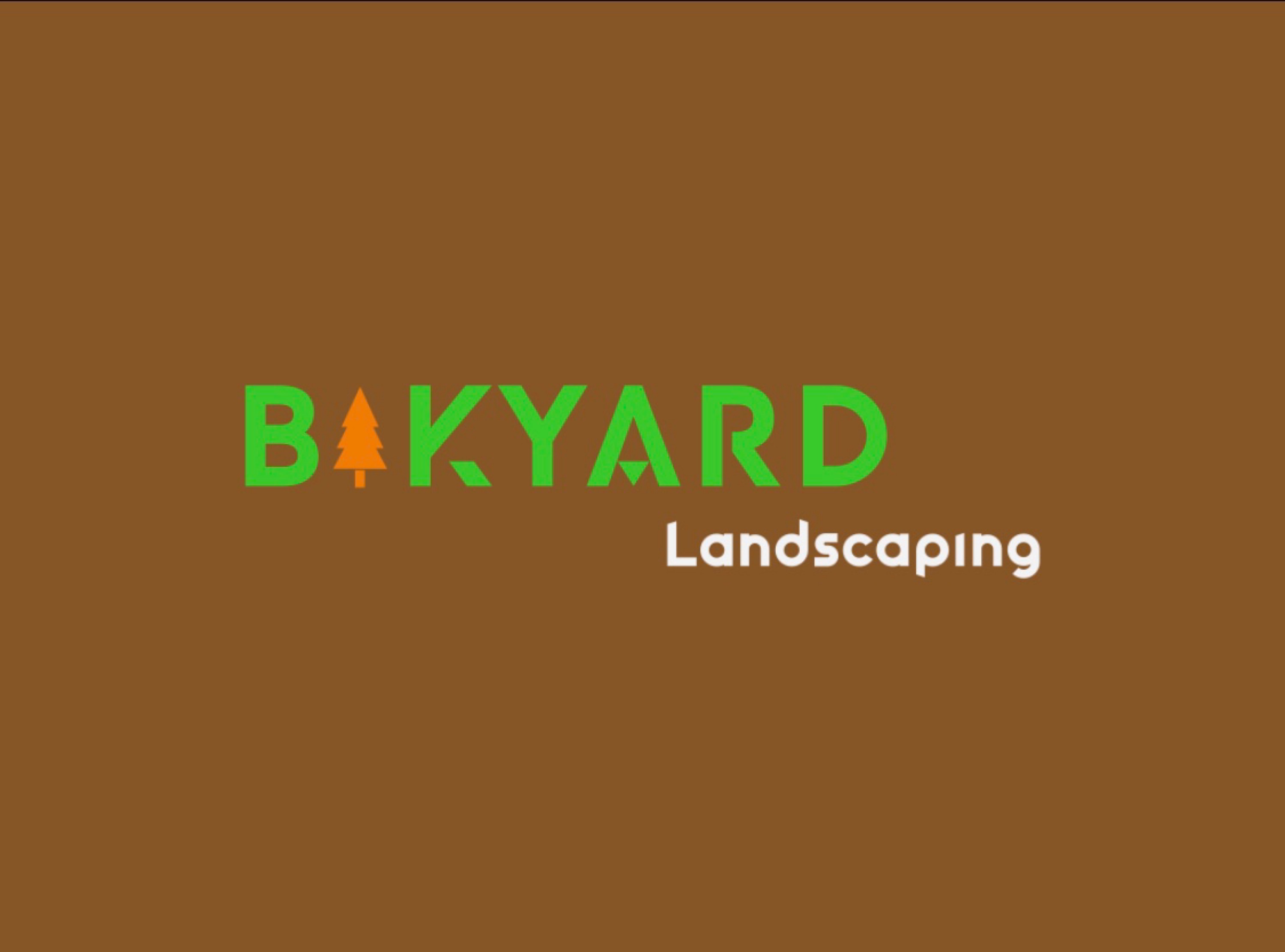 Bakyard Landscaping Logo