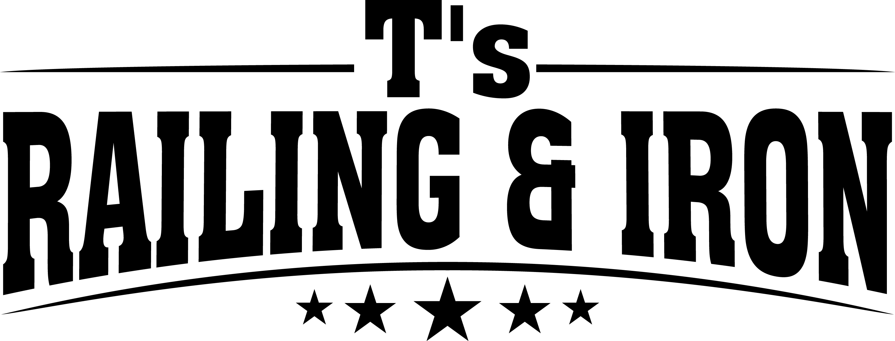 T's Railing & Iron Logo
