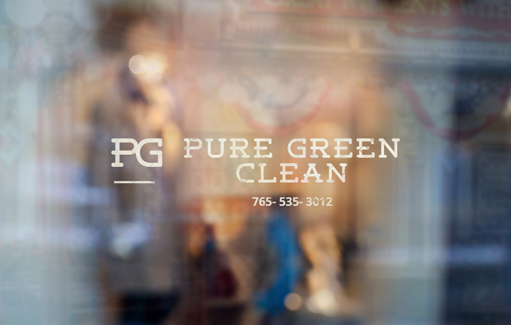 Pure Green Clean Logo