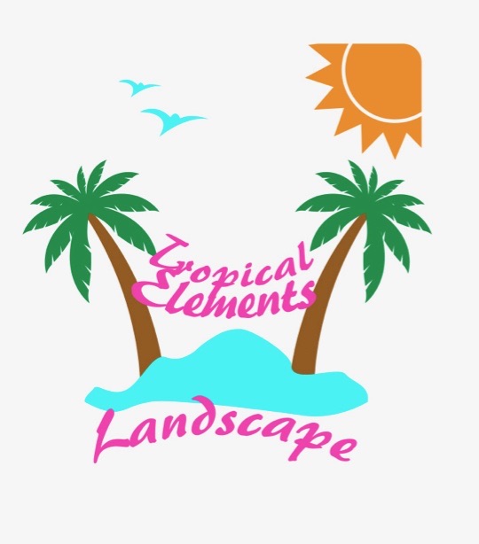 Tropical Elements Landscape Logo