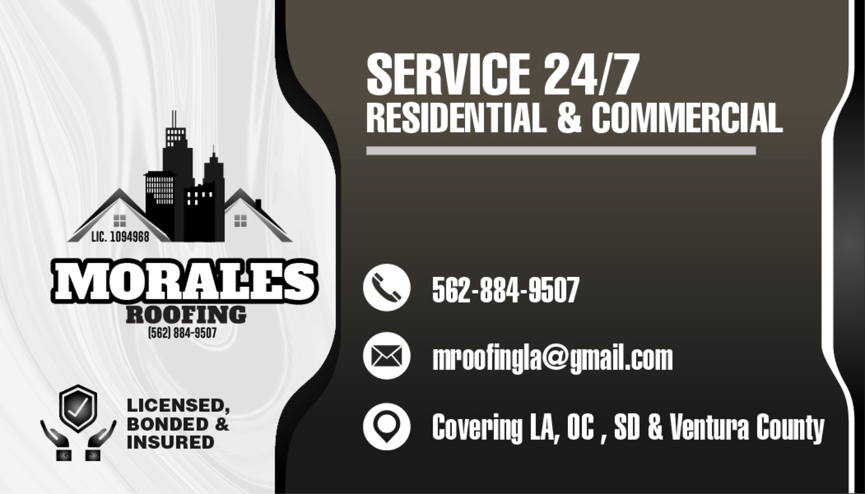 Morales Roofing Logo