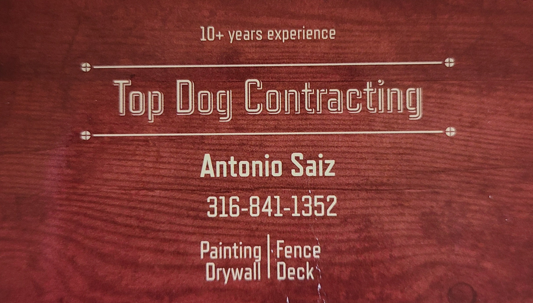 Top Dog Contracting Logo