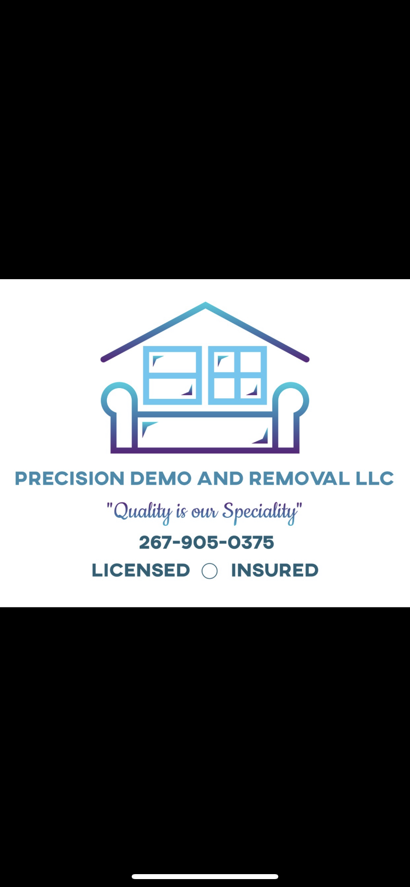 Precision Demo and Removal, LLC Logo