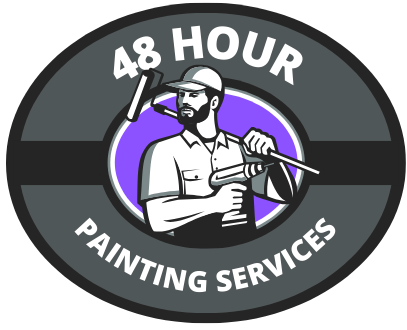 48 Hour Painting Services Logo