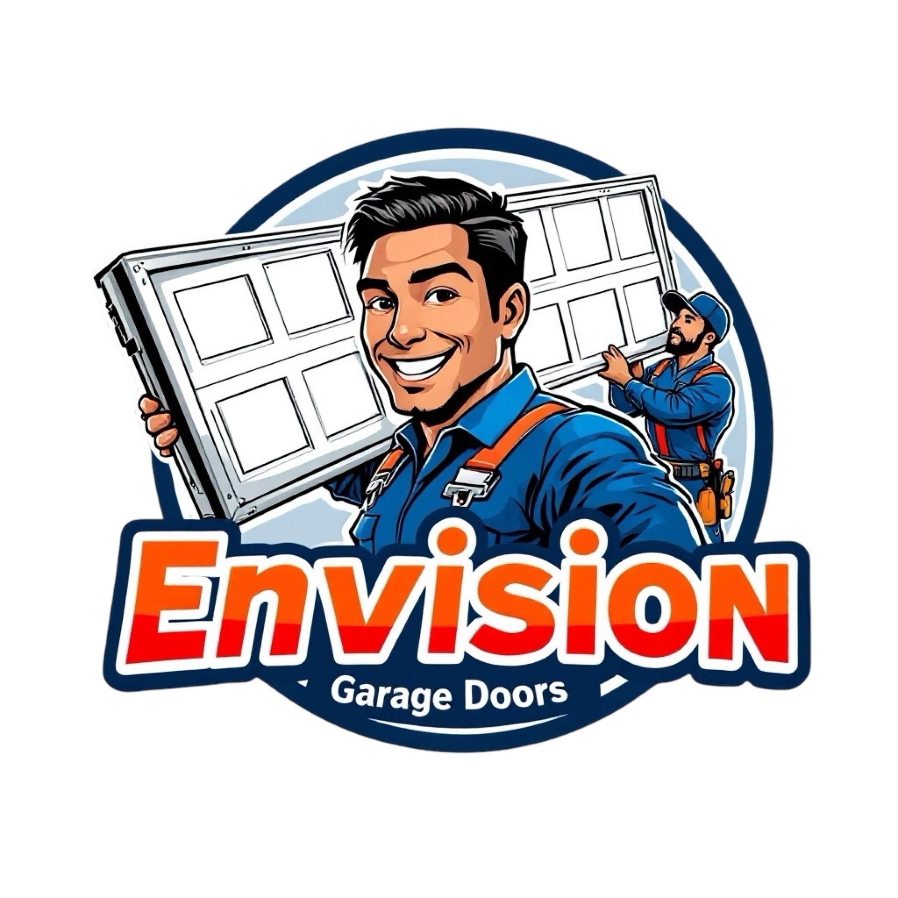 Envision Garage Door Logo