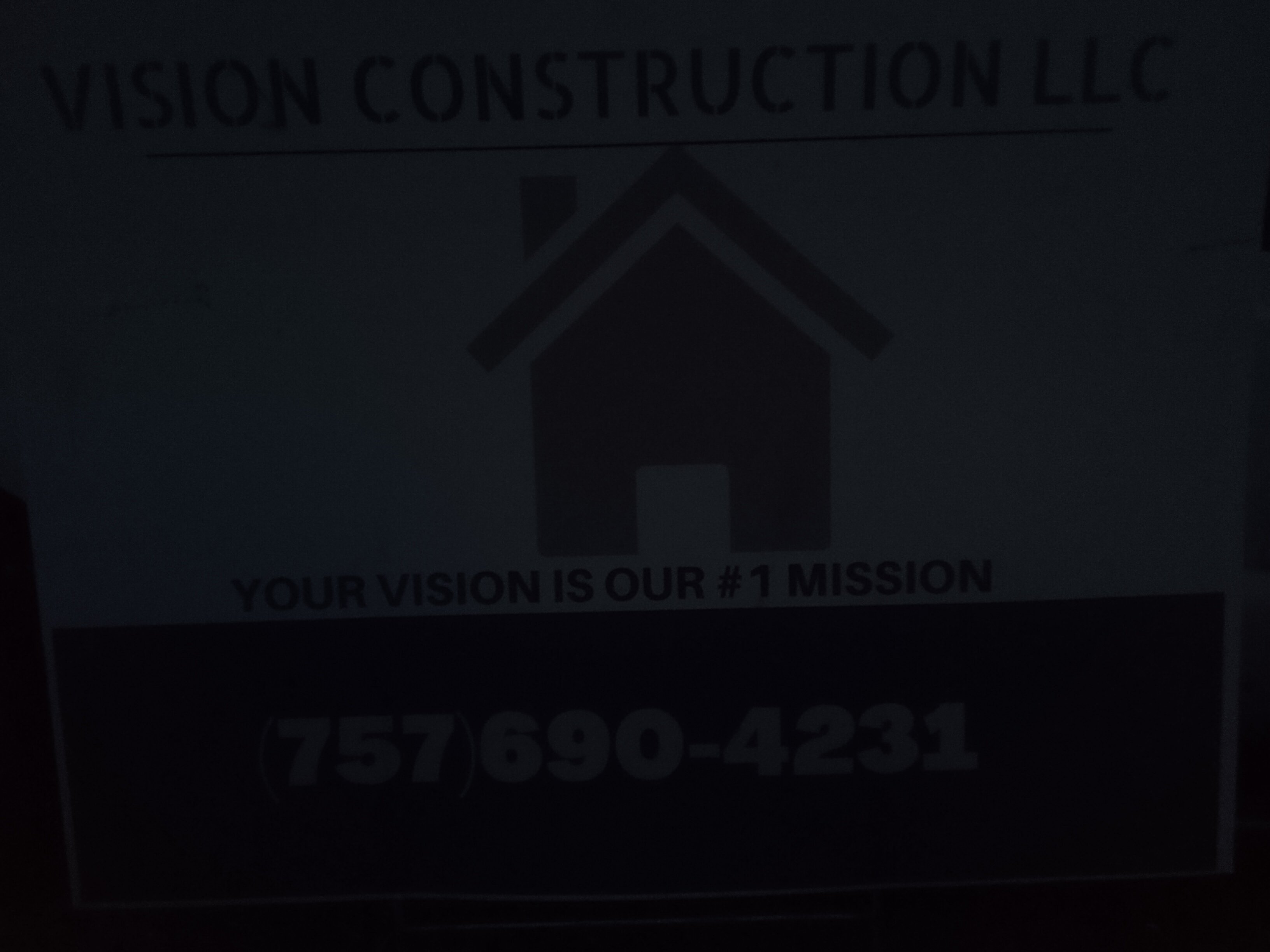 Vision Construction Logo