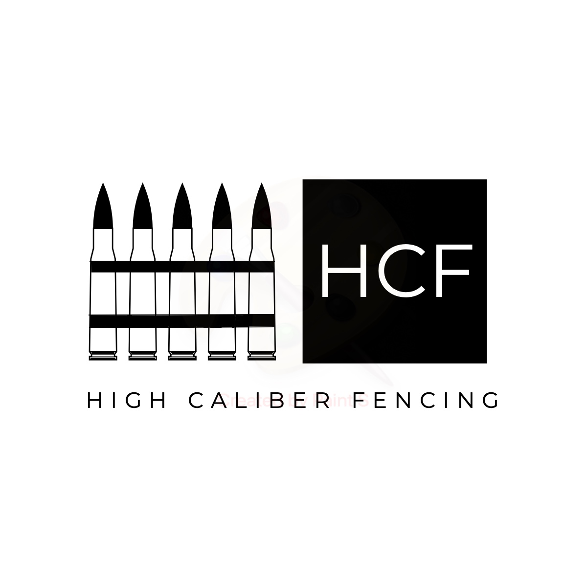 High Caliber Fencing Logo