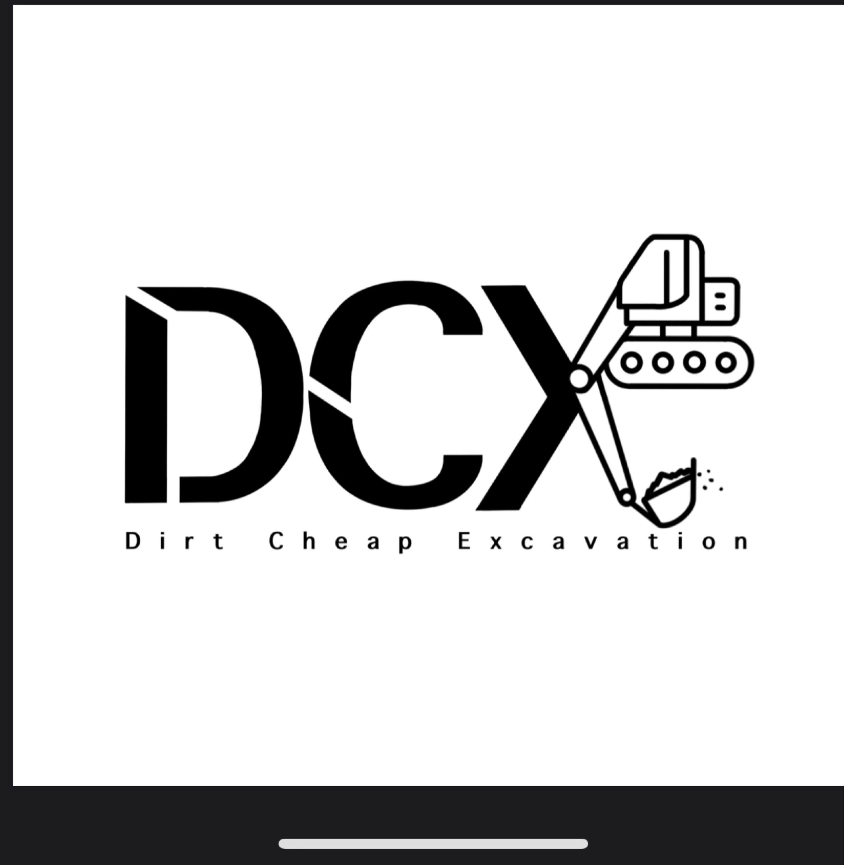 Dirt Cheap Excavation LLC Logo