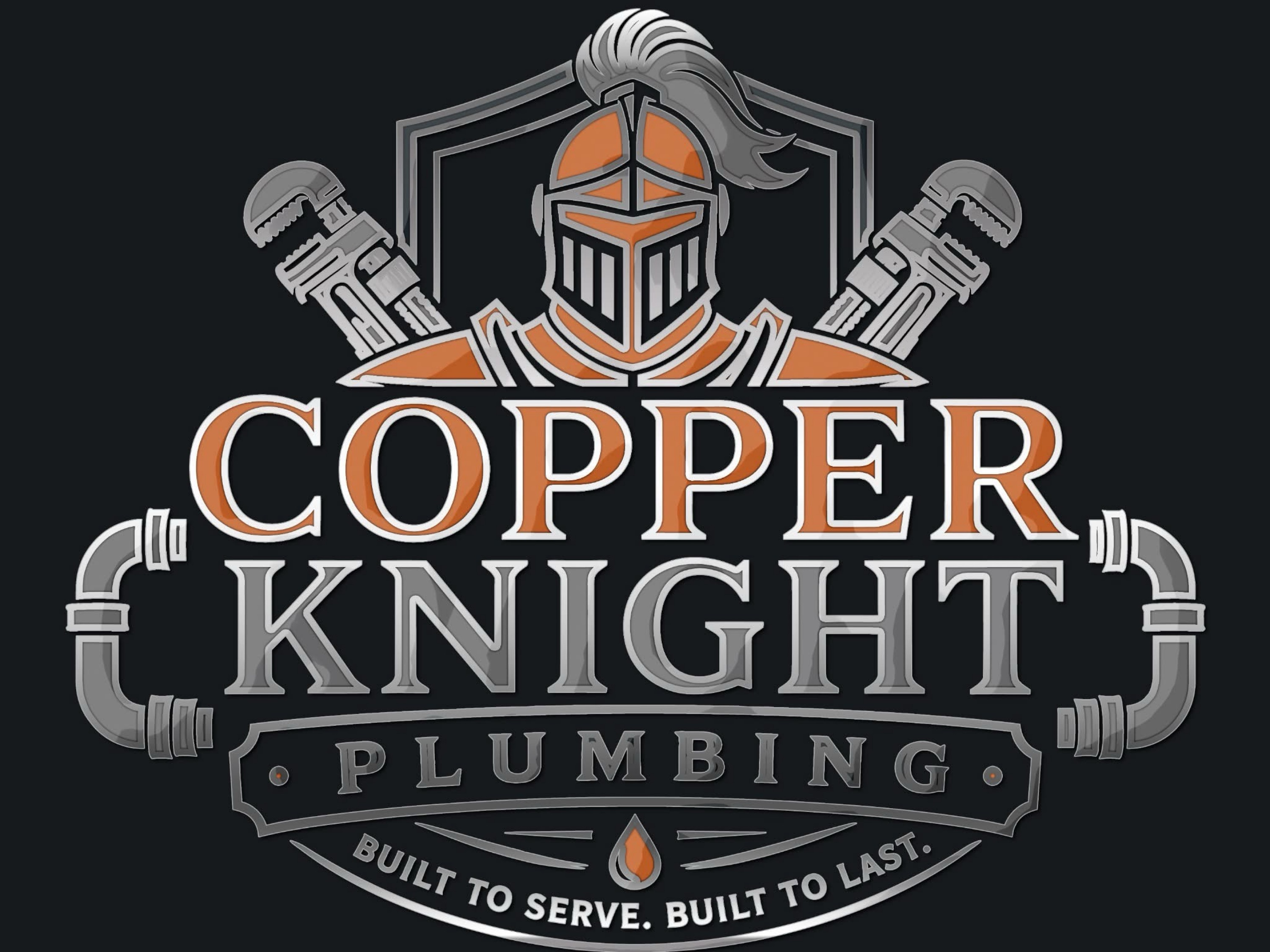 Copper Knight Plumbing Logo