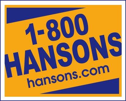 1-800-HANSONS (Traverse City) Logo