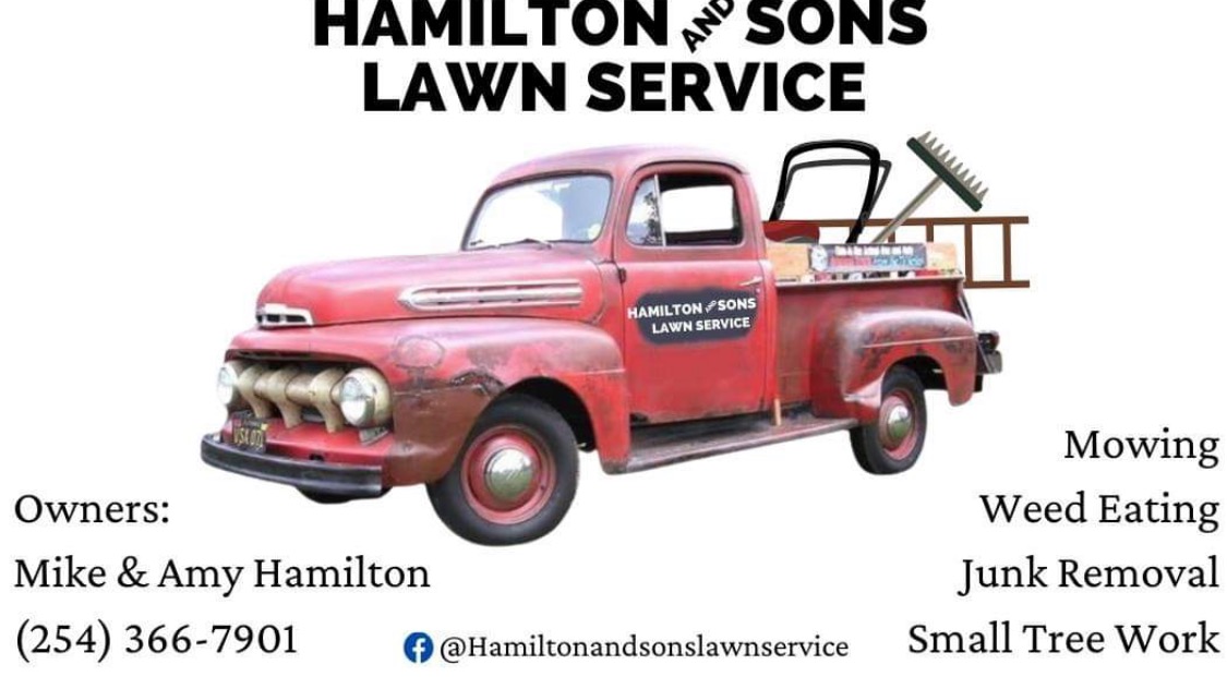 Hamilton and Sons Lawn Service Logo