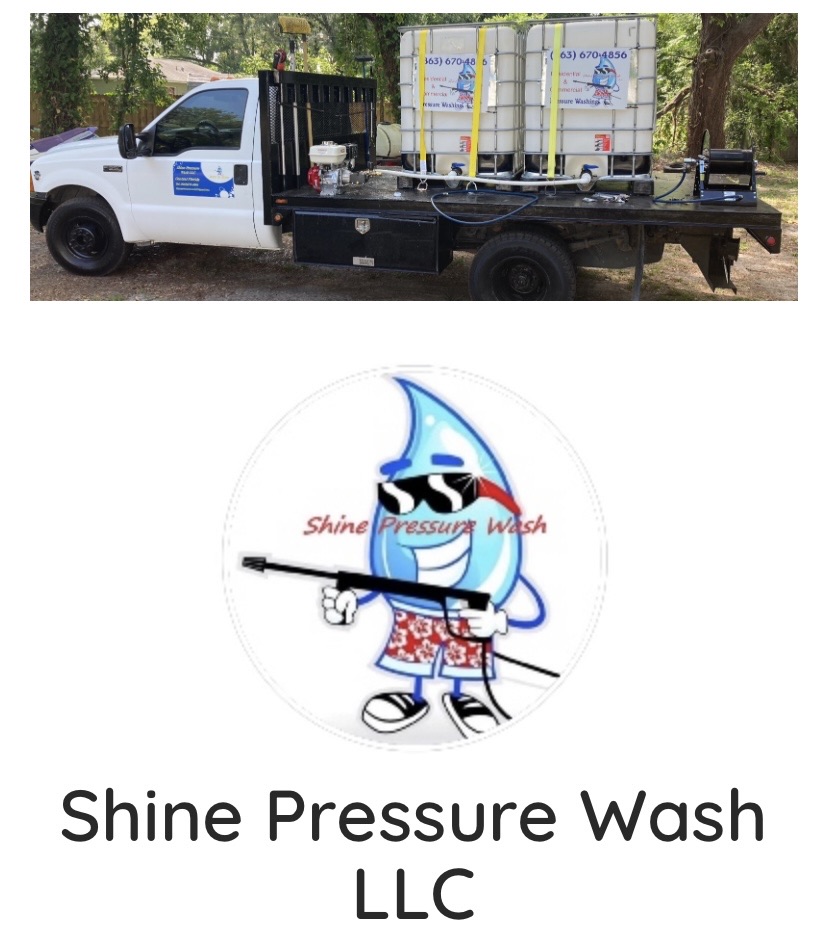 Shine Pressure Wash Logo