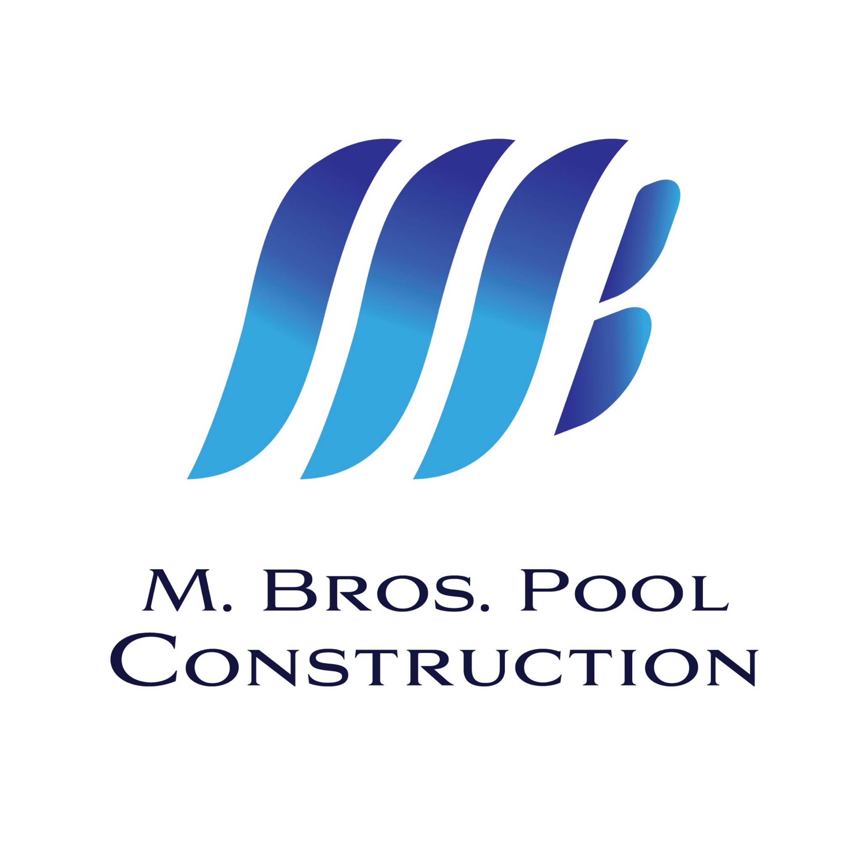 MB Pool Construction, Inc. Logo