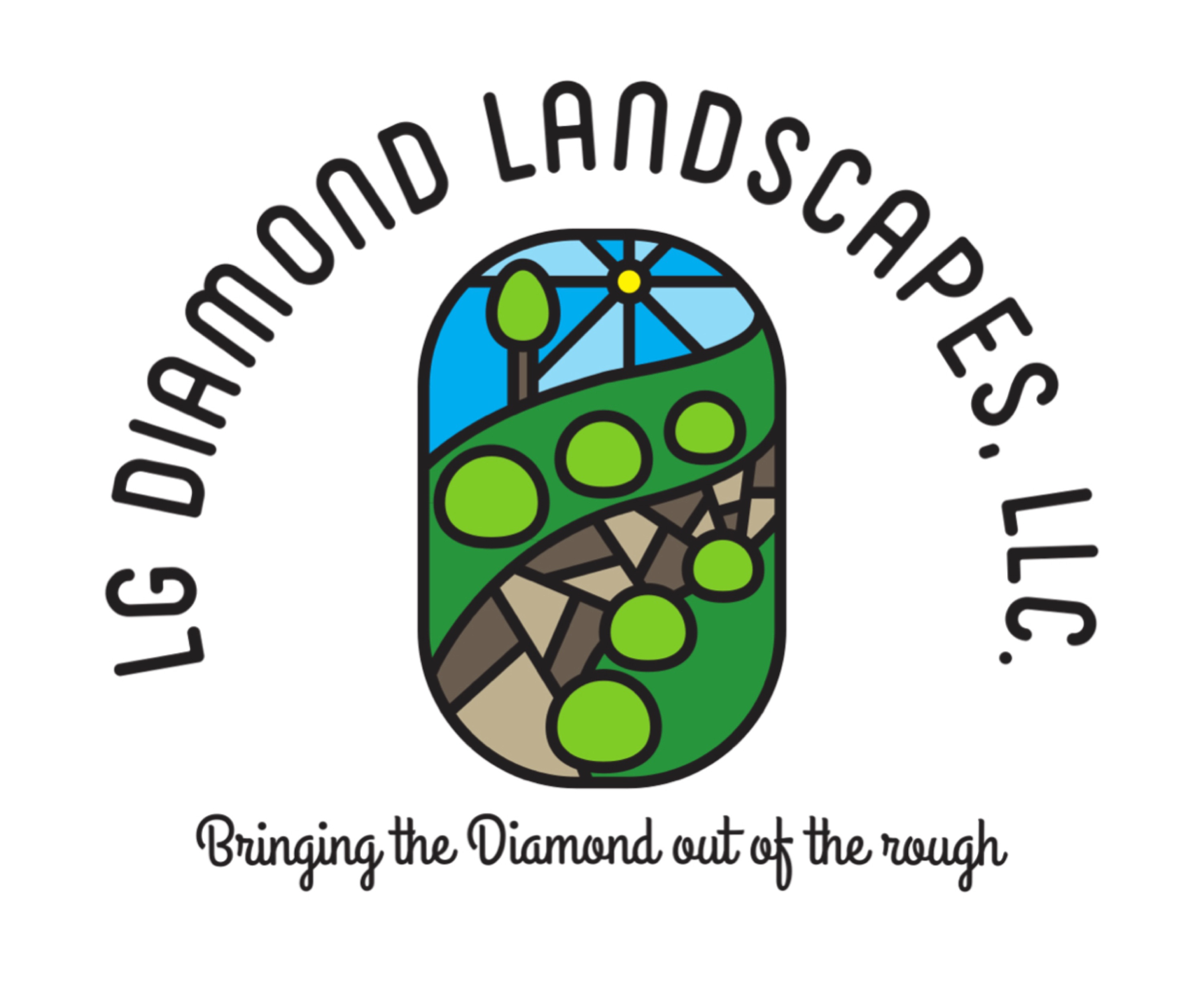 LG Diamond Landscapes, LLC Logo