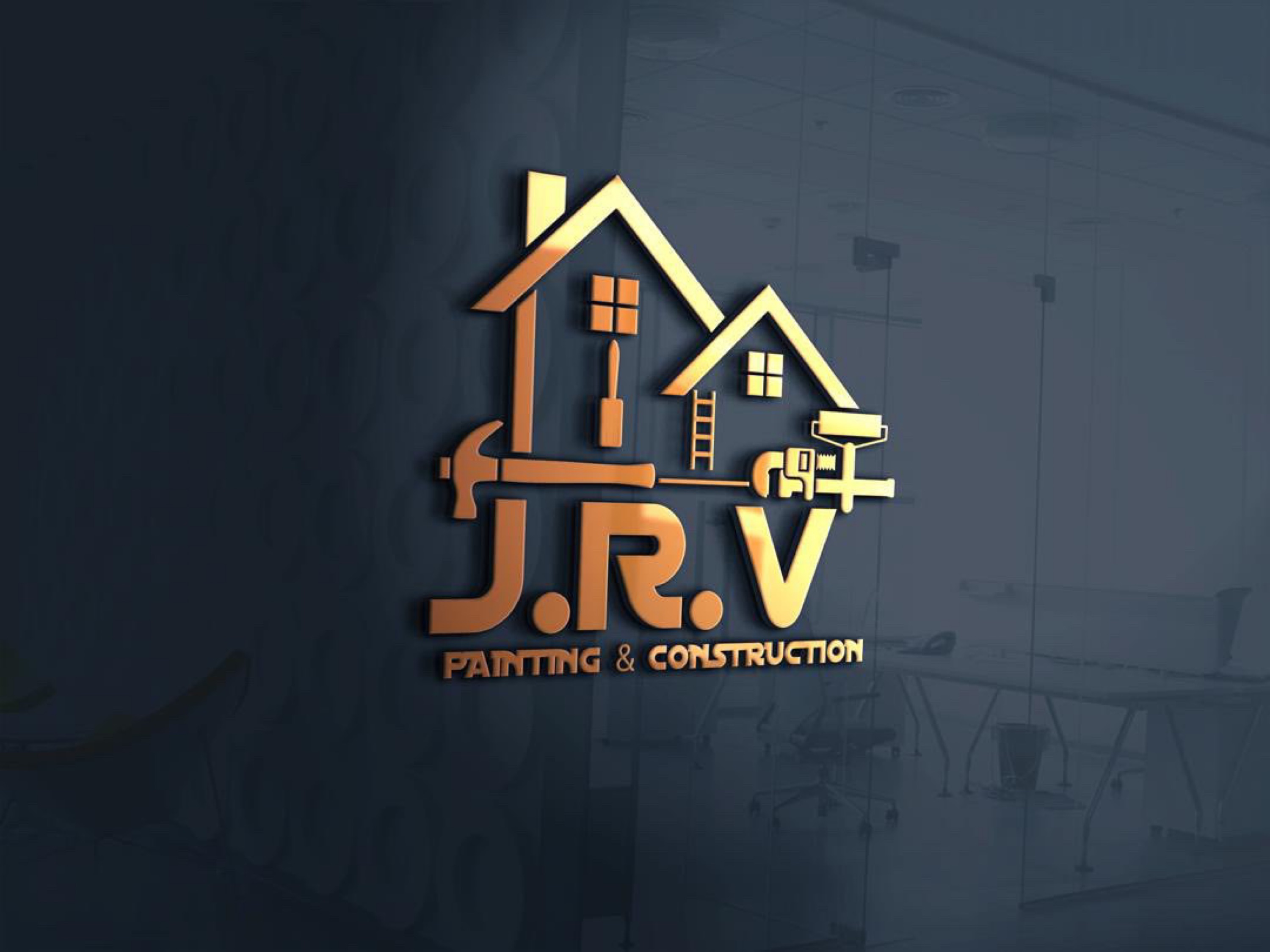 J.R.V Painting & Construction, LLC Logo
