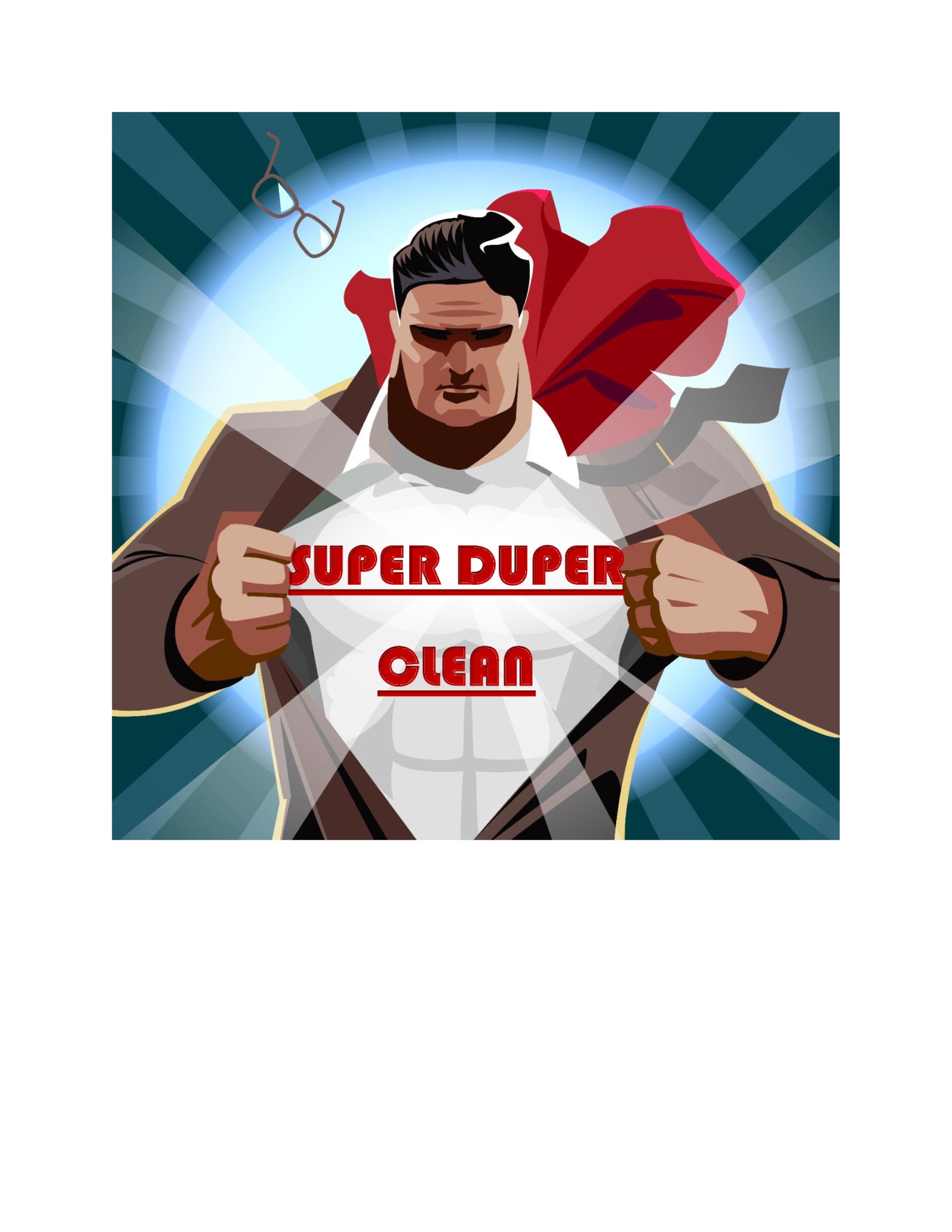 Super Duper Clean Powerwashing Logo