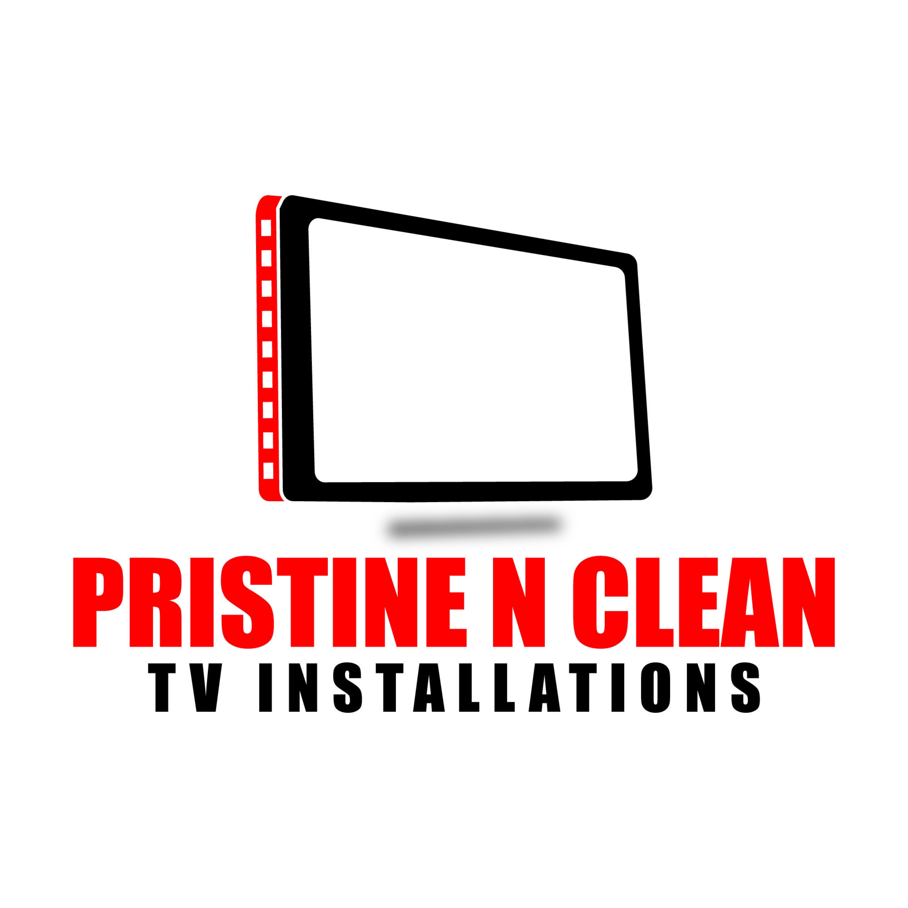 Pristine N Clean TV Installations Logo