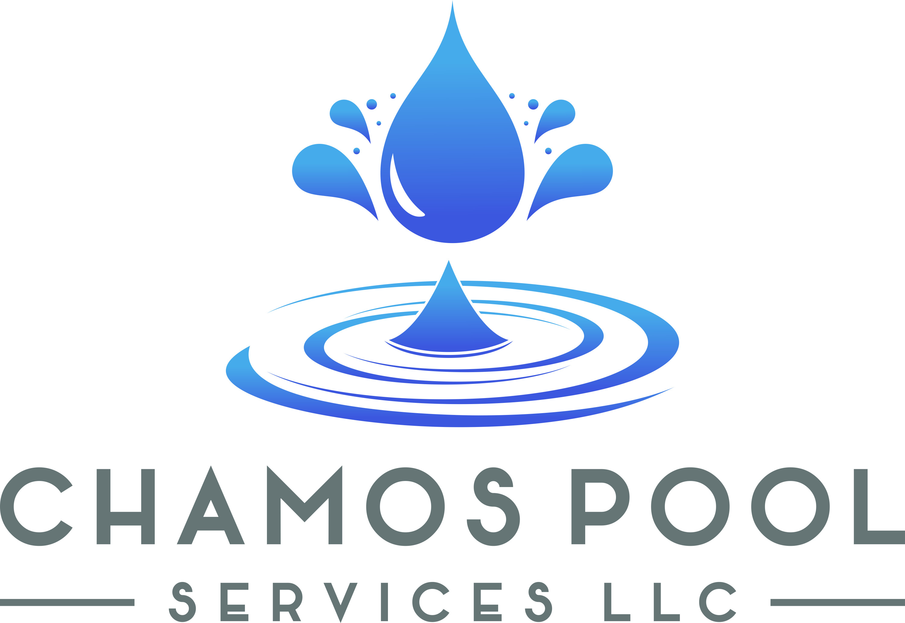 Chamos Pool Services Logo