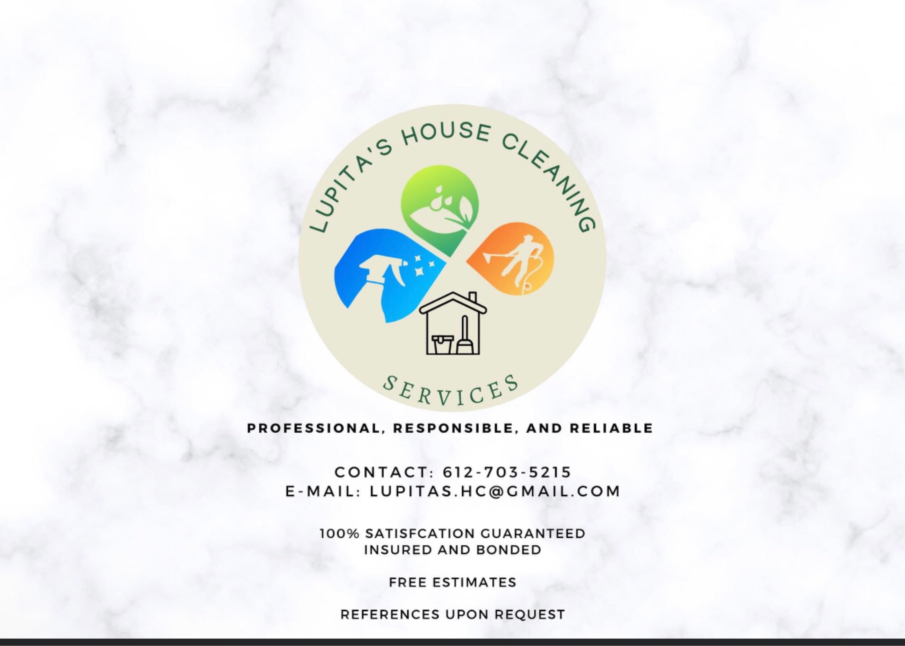 Lupita's House Cleaning Services Logo