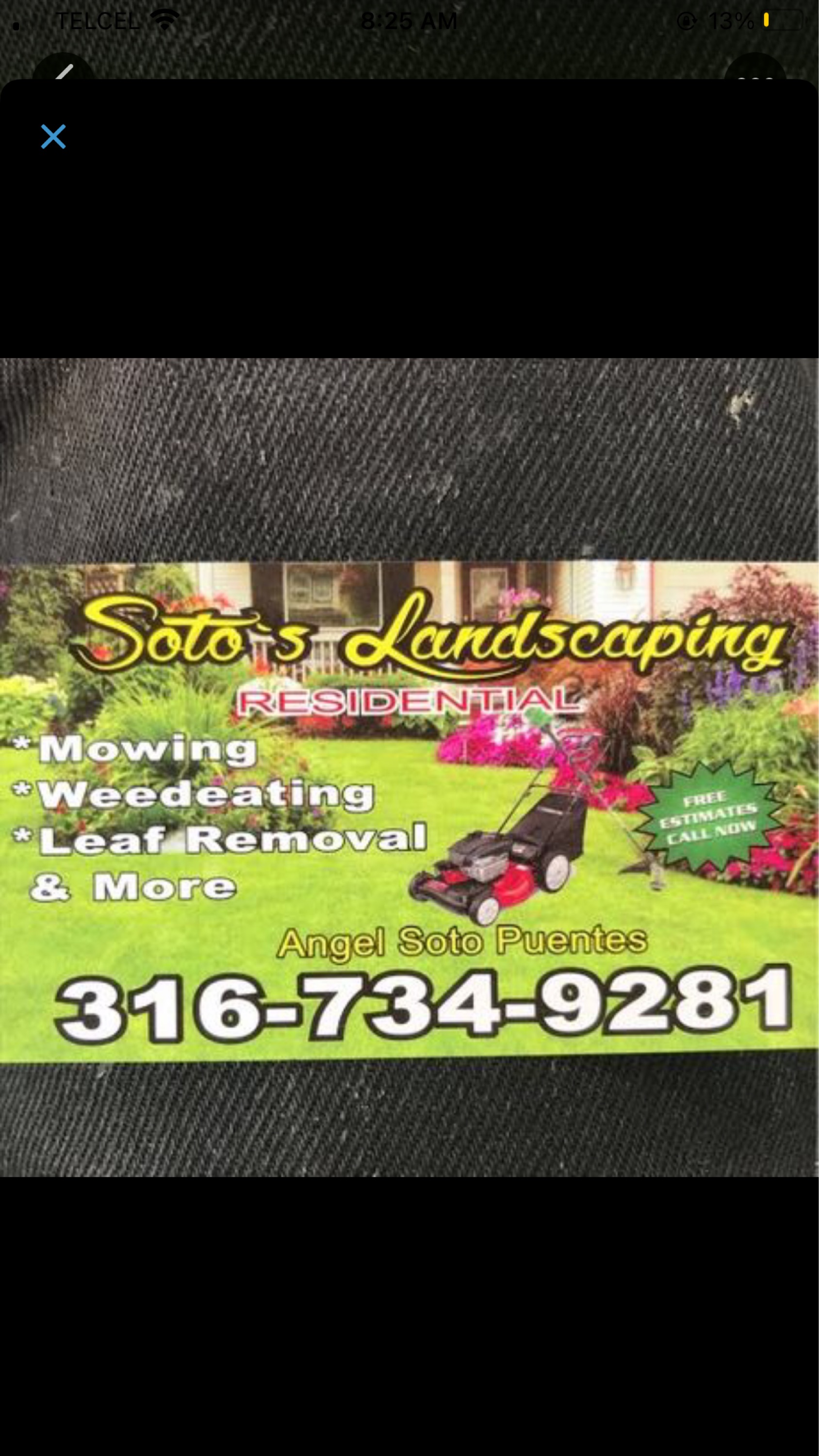 Soto's Landscaping Logo