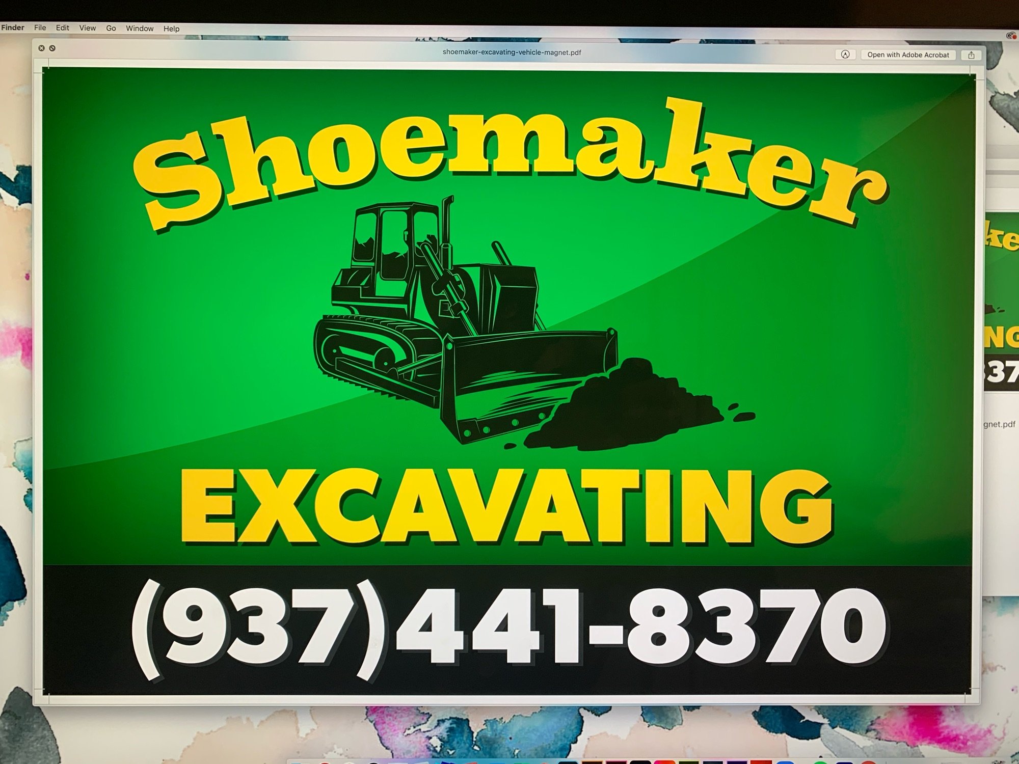 Shoemaker Excavating Logo
