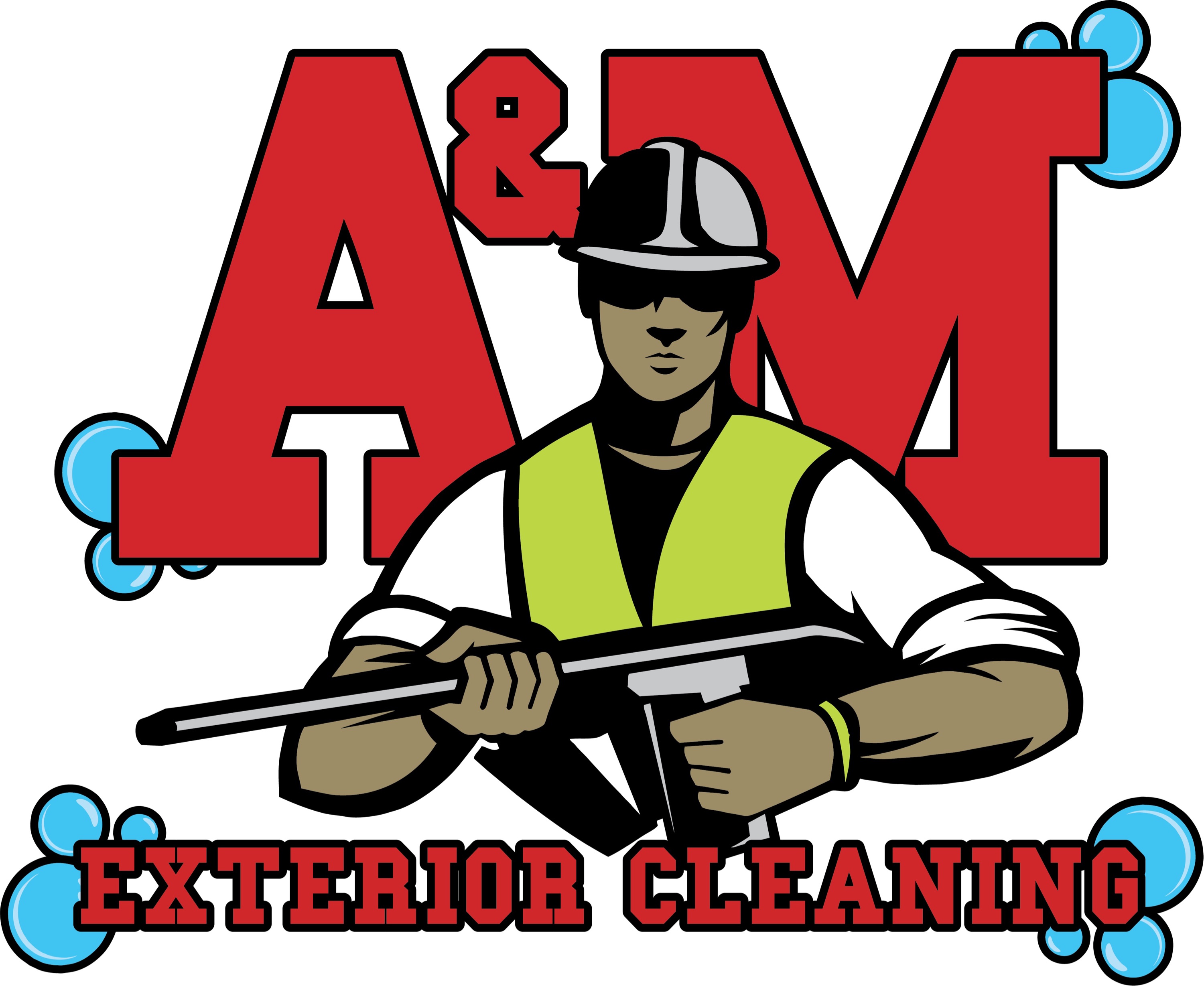 A & M Exterior Cleaning Logo