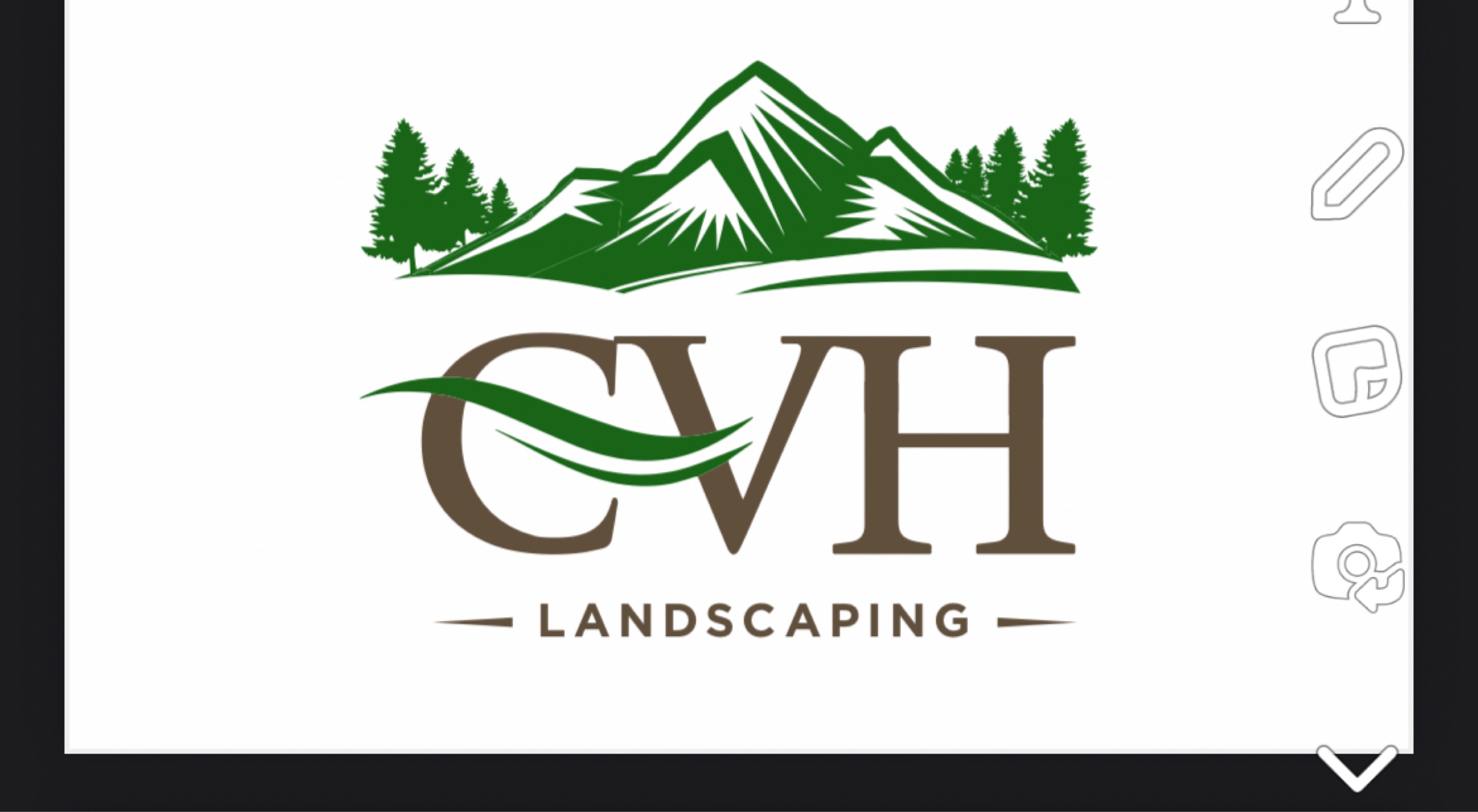 CVH Landscaping Logo