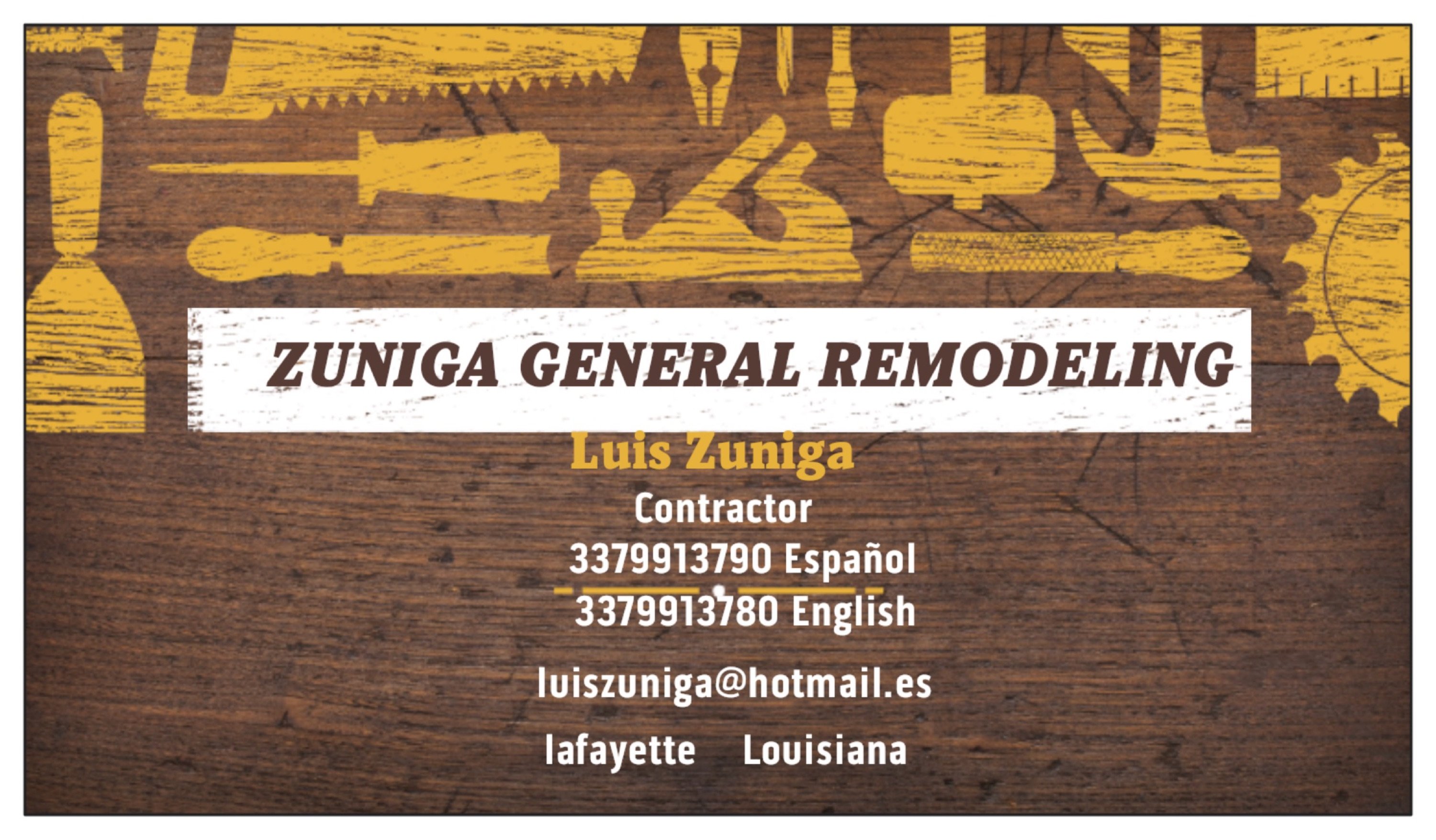 Zuniga General Remodeling Logo
