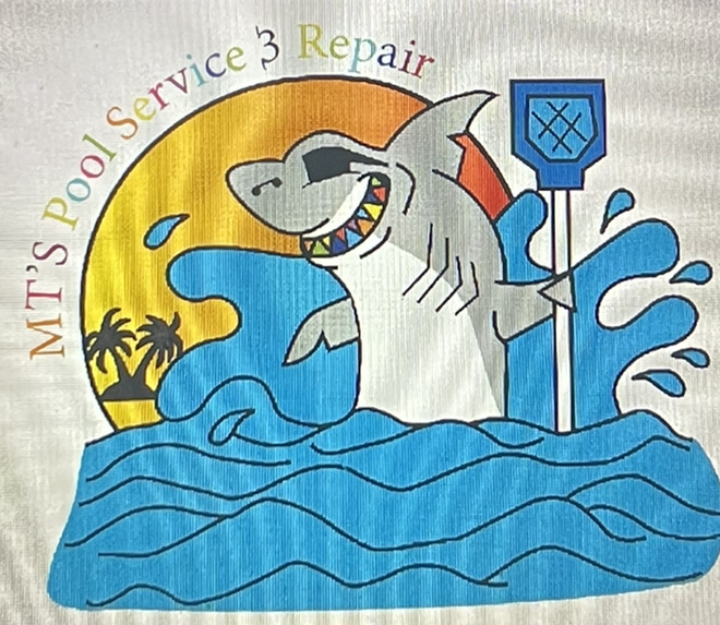 MT's Pool Service & Repair-Unlicensed Contractor Logo
