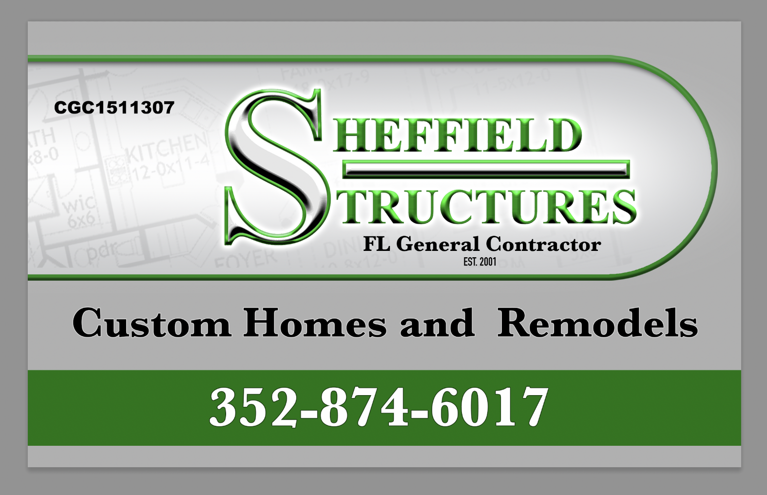 Sheffield Structures Framing and Contracting, Inc. Logo